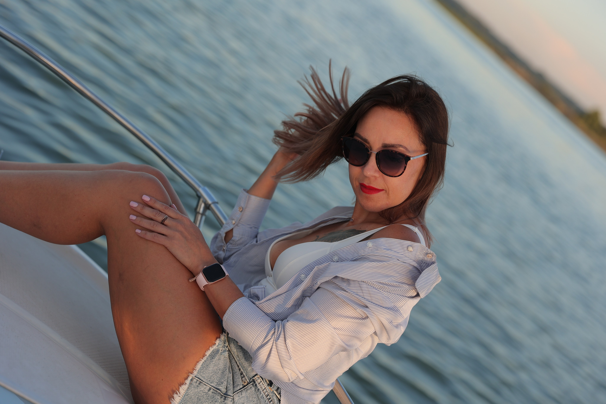 Прогулка на катере август 2024. Фотограф Алина Ионычева в Новосибирске