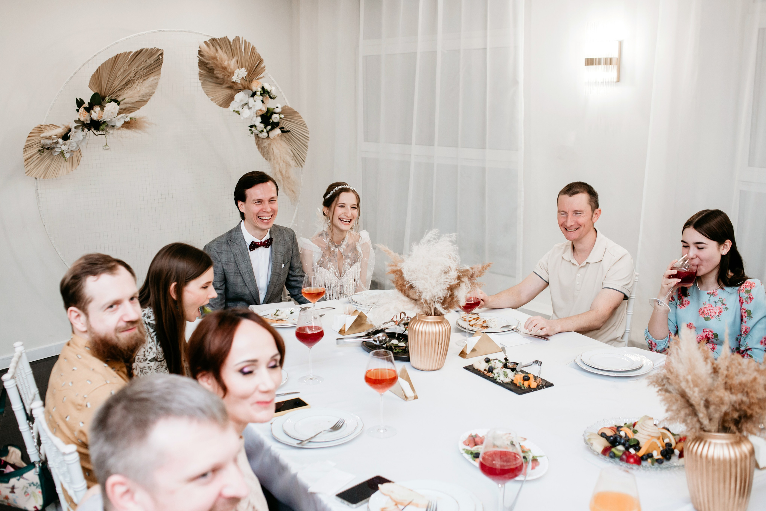 Свадебный банкет Анна и Дмитрия. Фотограф в Челябинске Ополихина Анна