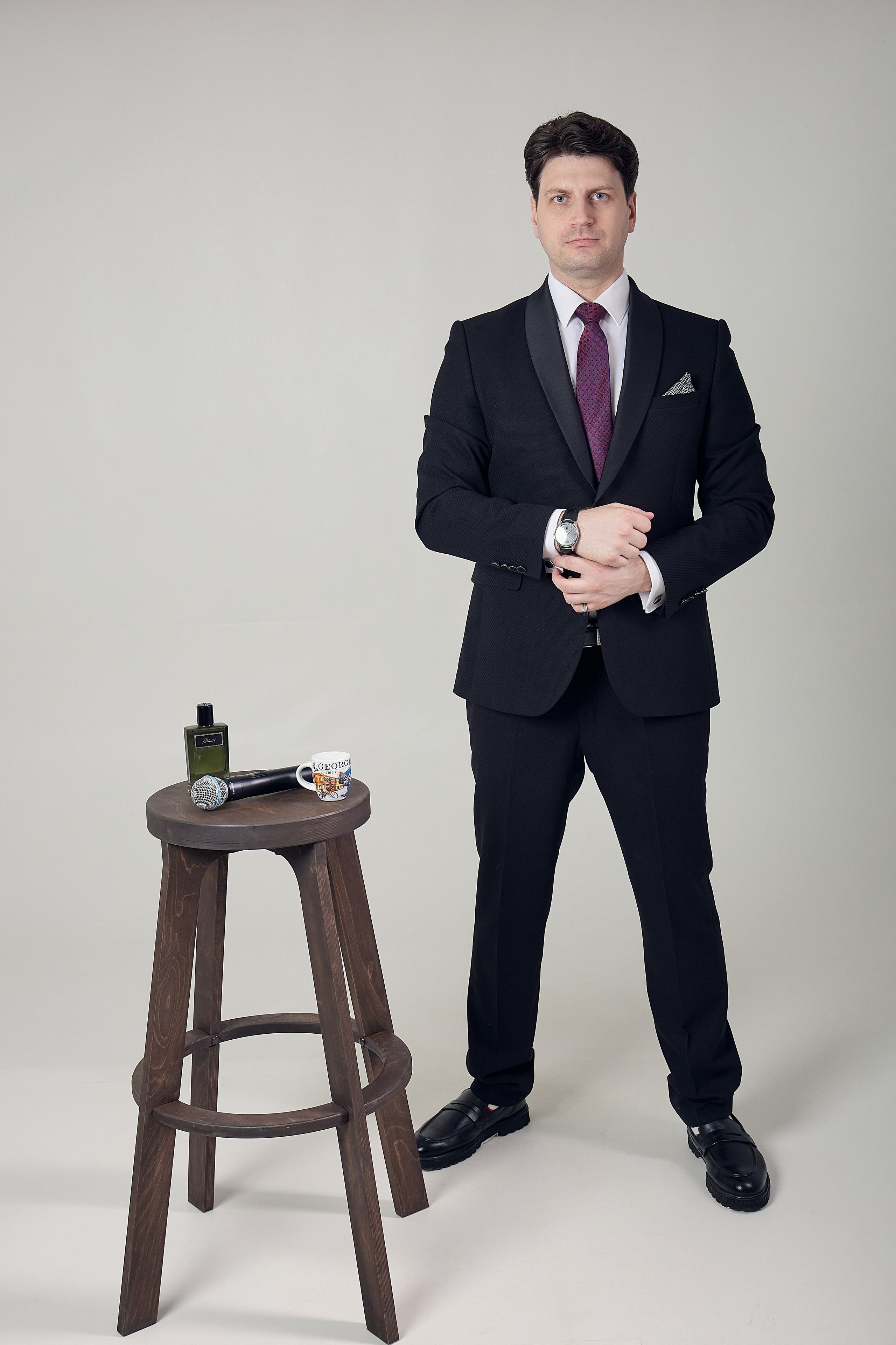 Контент-съёмка для ведущего мероприятий Дениса Егорова