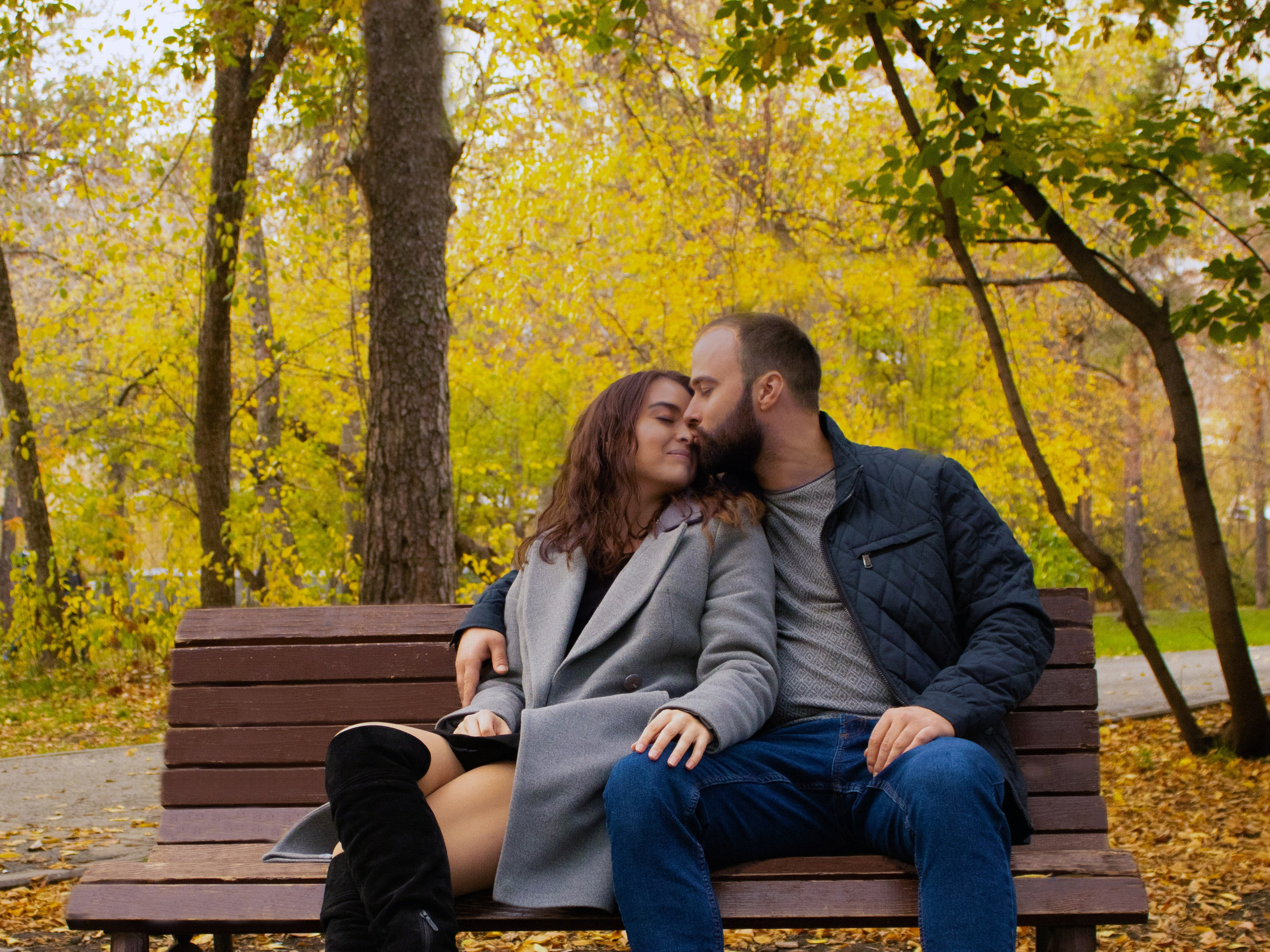 Семья в осени. Семейный и детский фотограф в Екатеринбурге