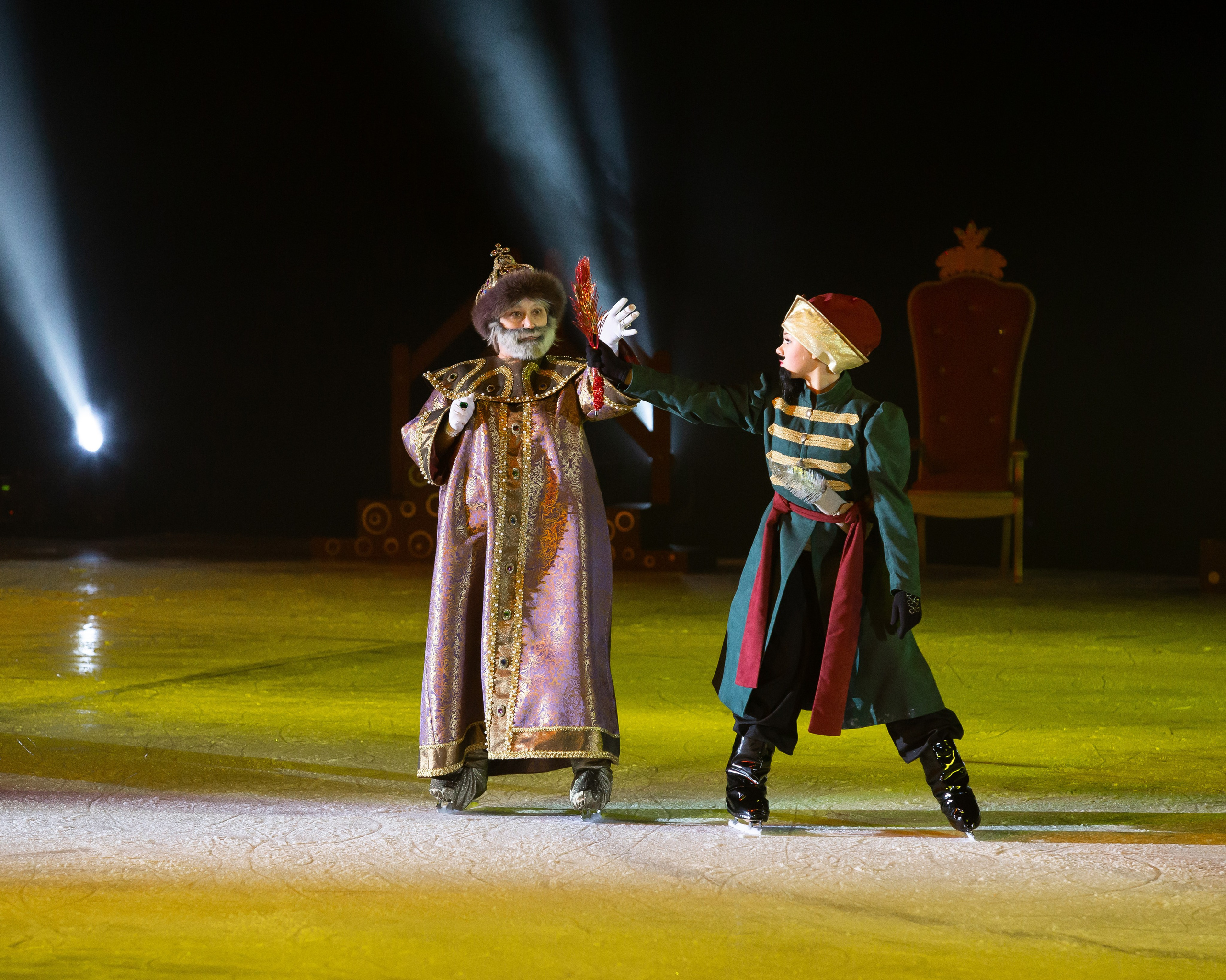 Сказочное ледовое шоу Конек Горбунок. Детский театр на льду АЛЕКО