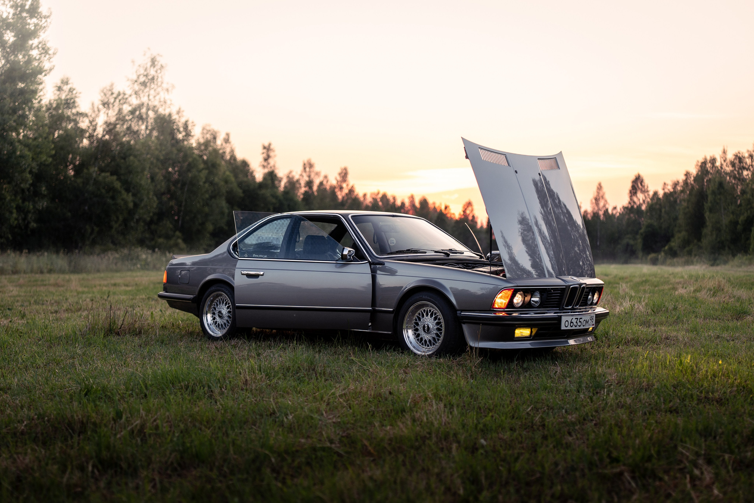 BMW 635CSI. Автомобильный фотограф Алексей Хезеков