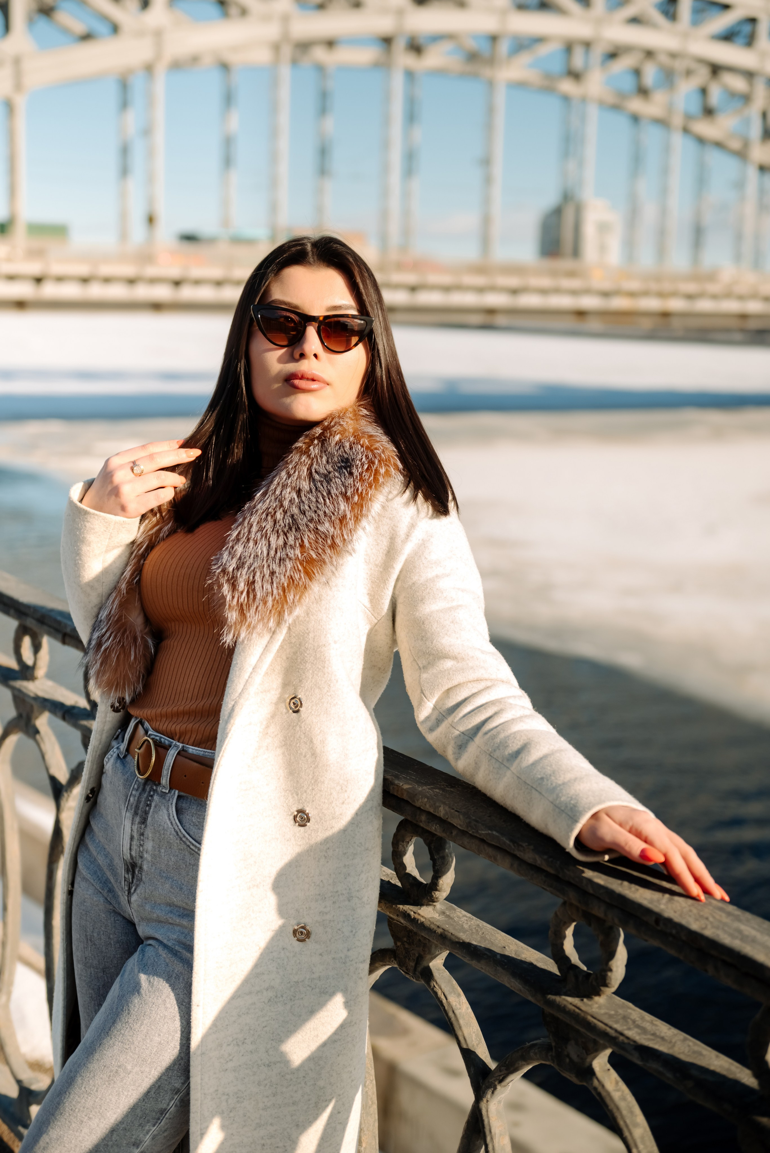 Большеохтинский мост. Свадебный и сеейный фотограф в Санкт-Петербурге Елена Худякова