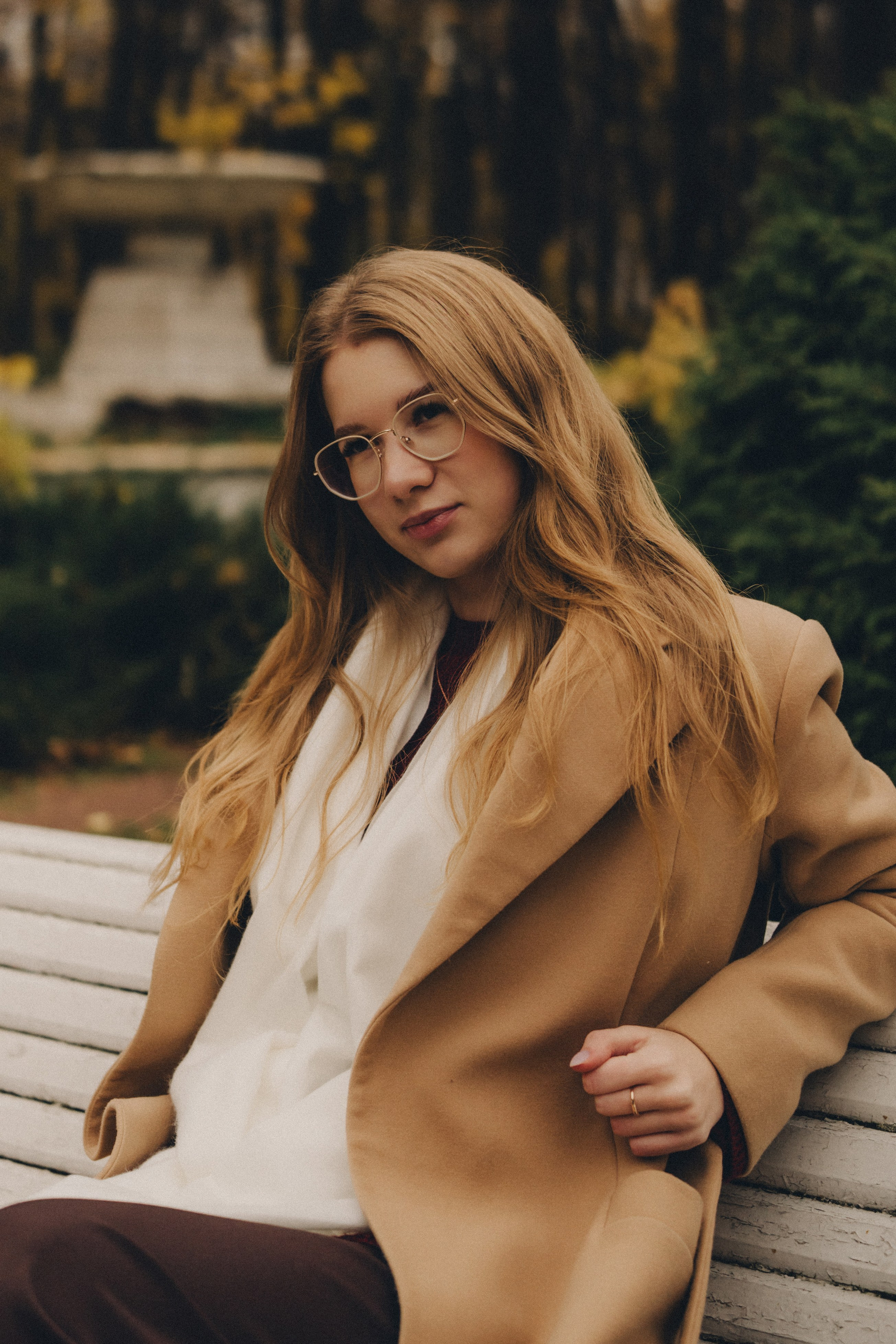 Ирина | осенняя фотосессия Нескучный сад. Портретный фотограф Москва