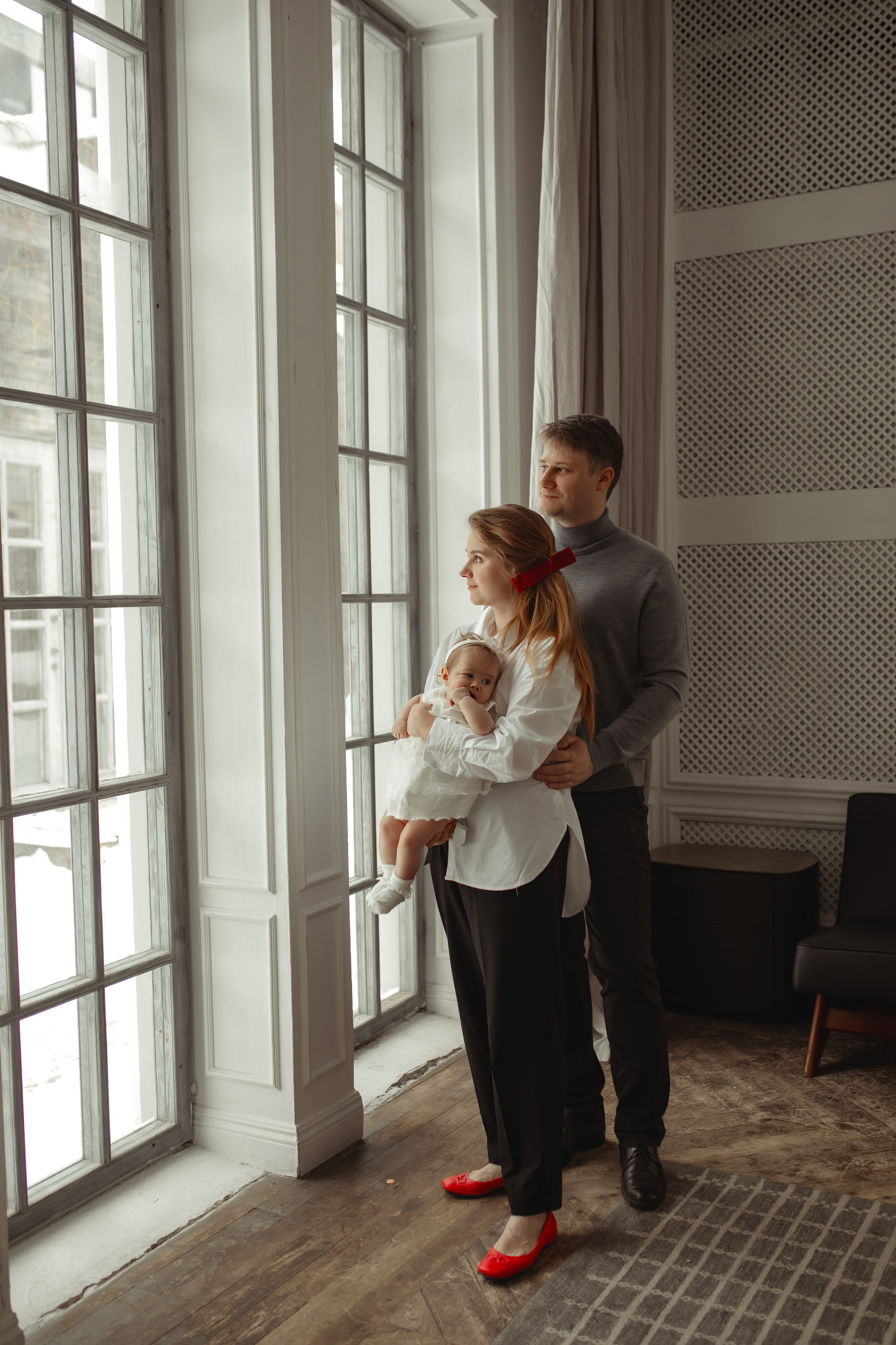 Семейная съемка в студии. Семейный и детский фотограф в Москве Дорогова Екатерина