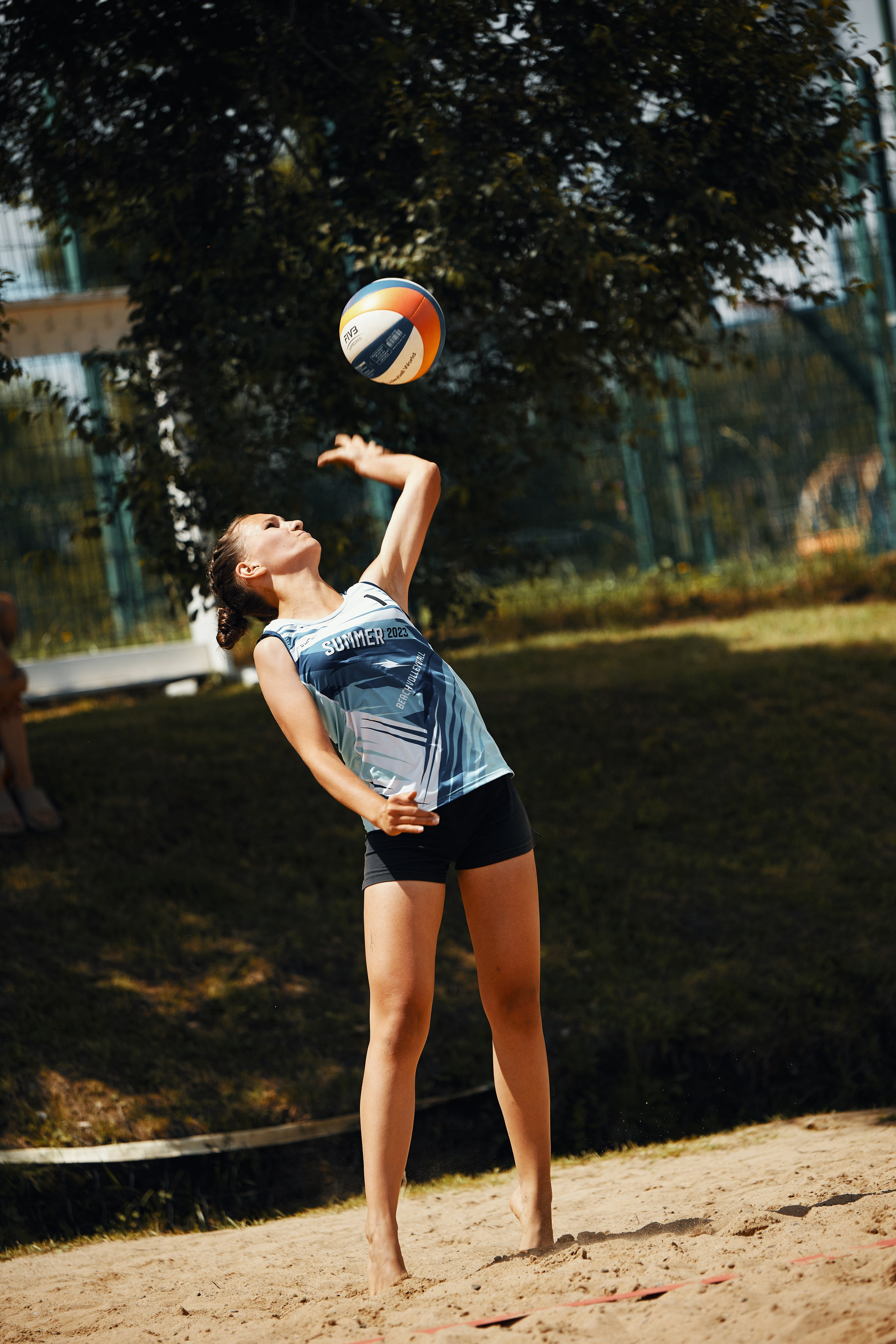 Один день соревнований по пляжному волейболу