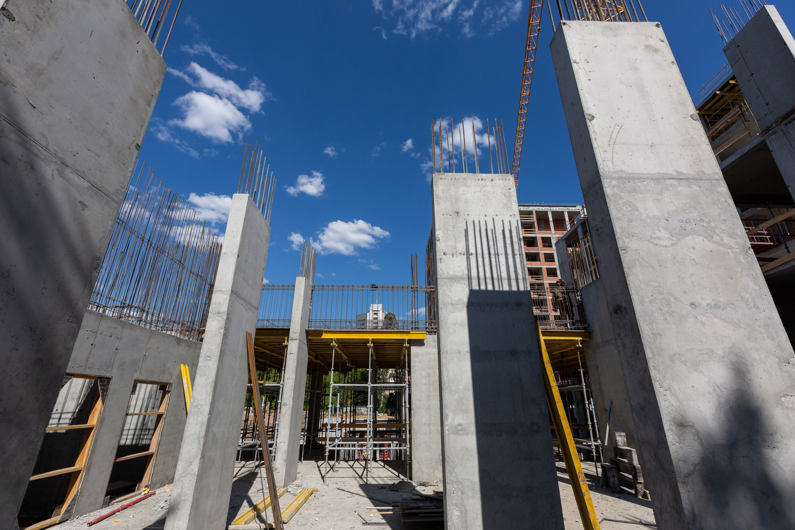 Строительство. Фотограф Алексей Зарецкий