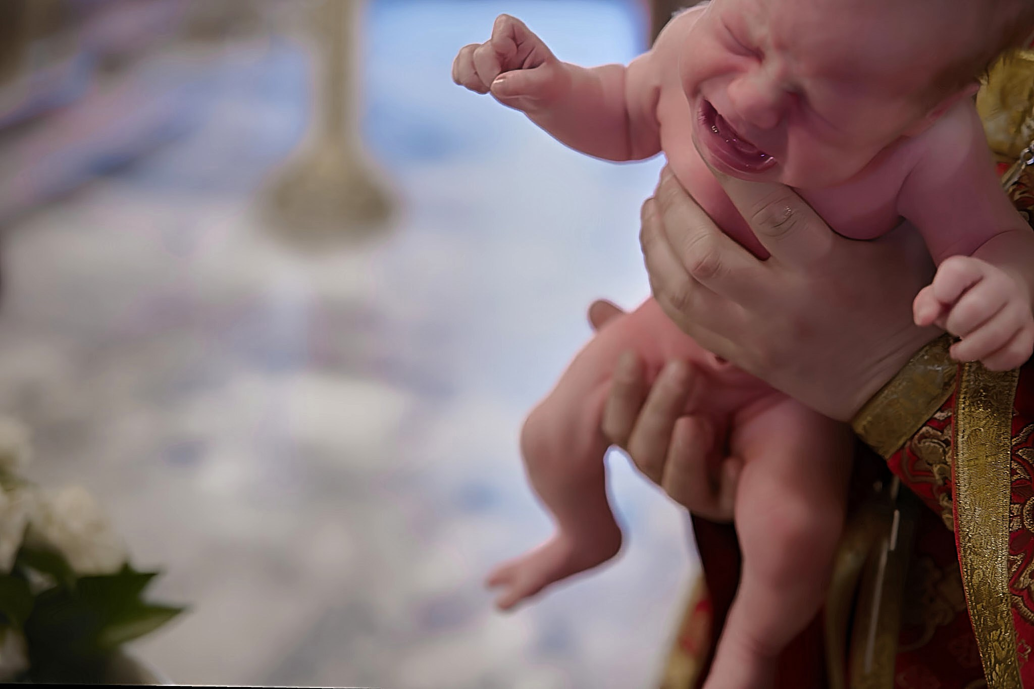 Таинство Крещения на Светлой Седмице. Фотограф в Москве