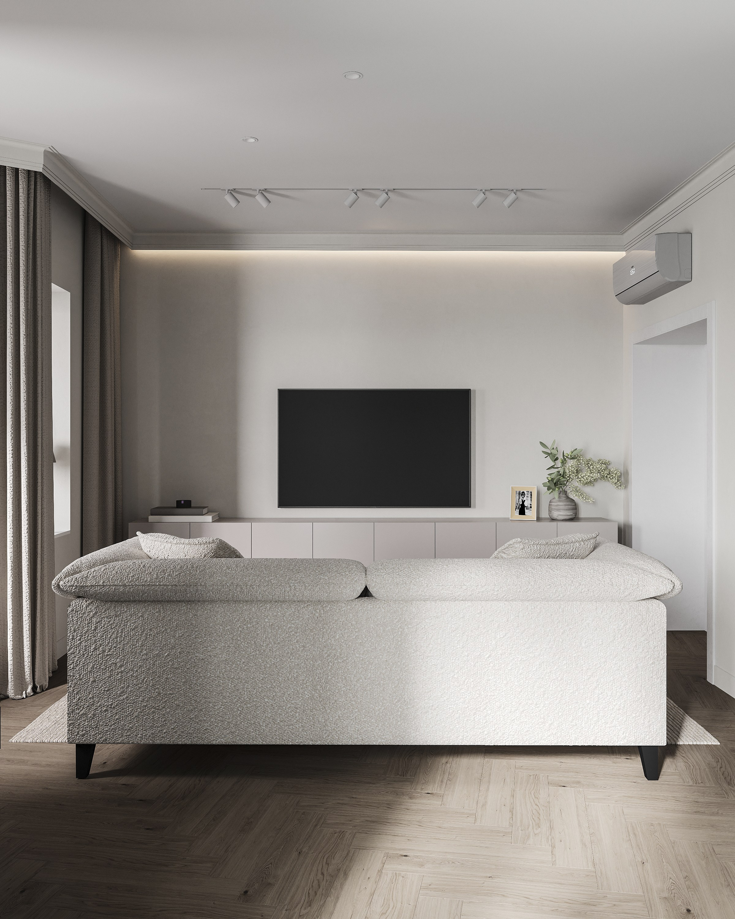 Квартира 82 м², Санкт-Петербург. KADO — студия дизайна интерьеров в Нижневартовске