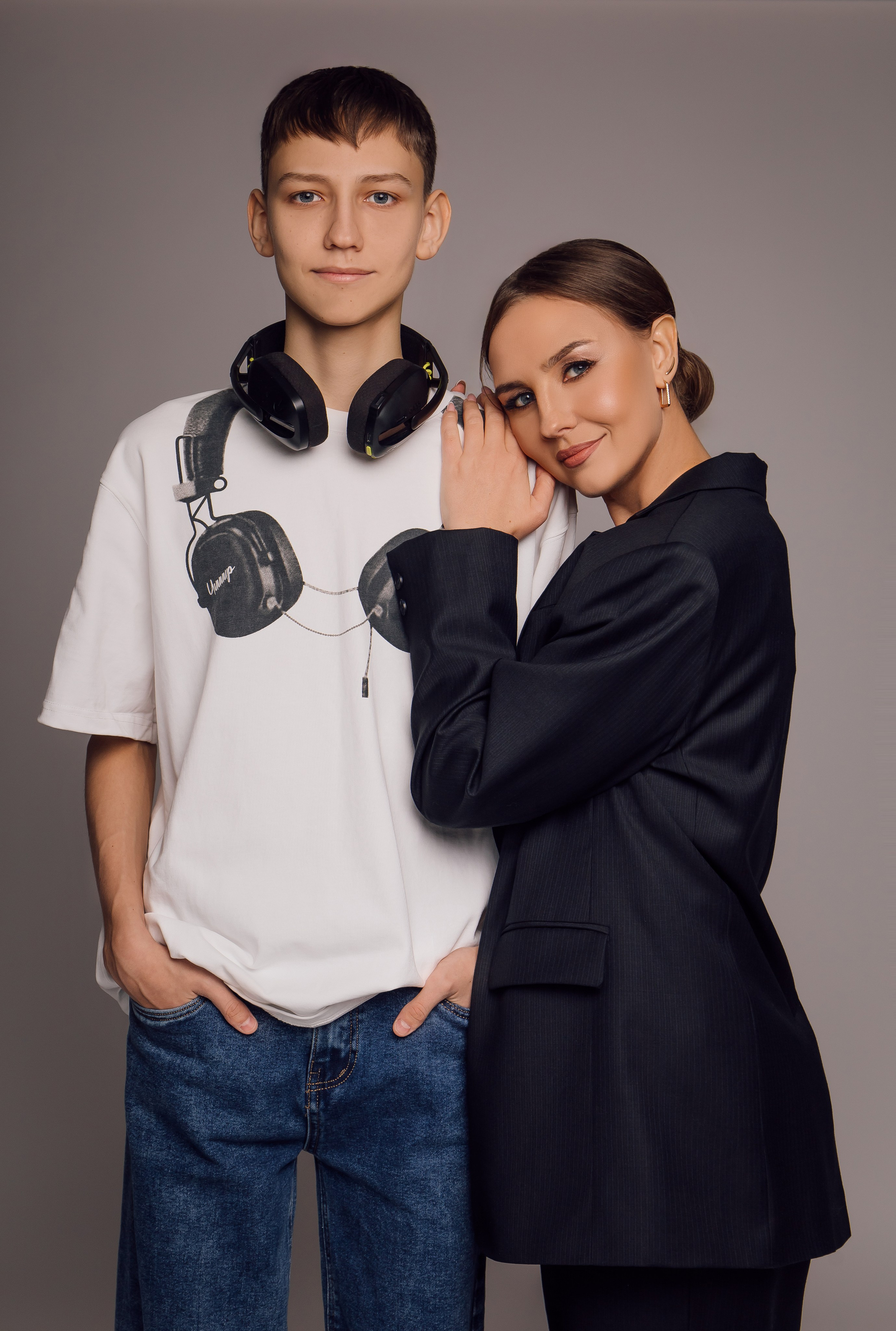 Татьяна с сыном