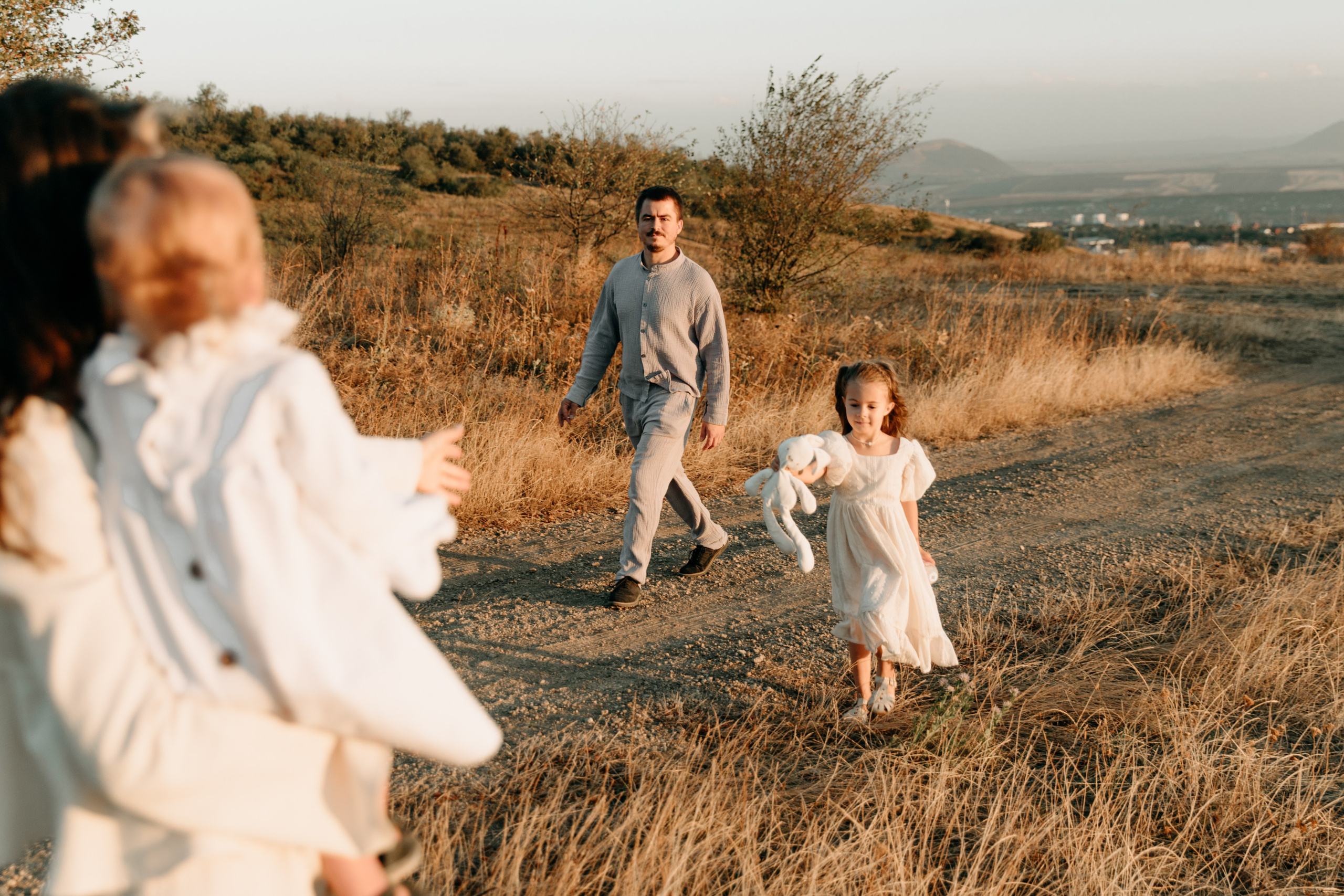 Ксюша и Кирилл с малышками. Портфолио