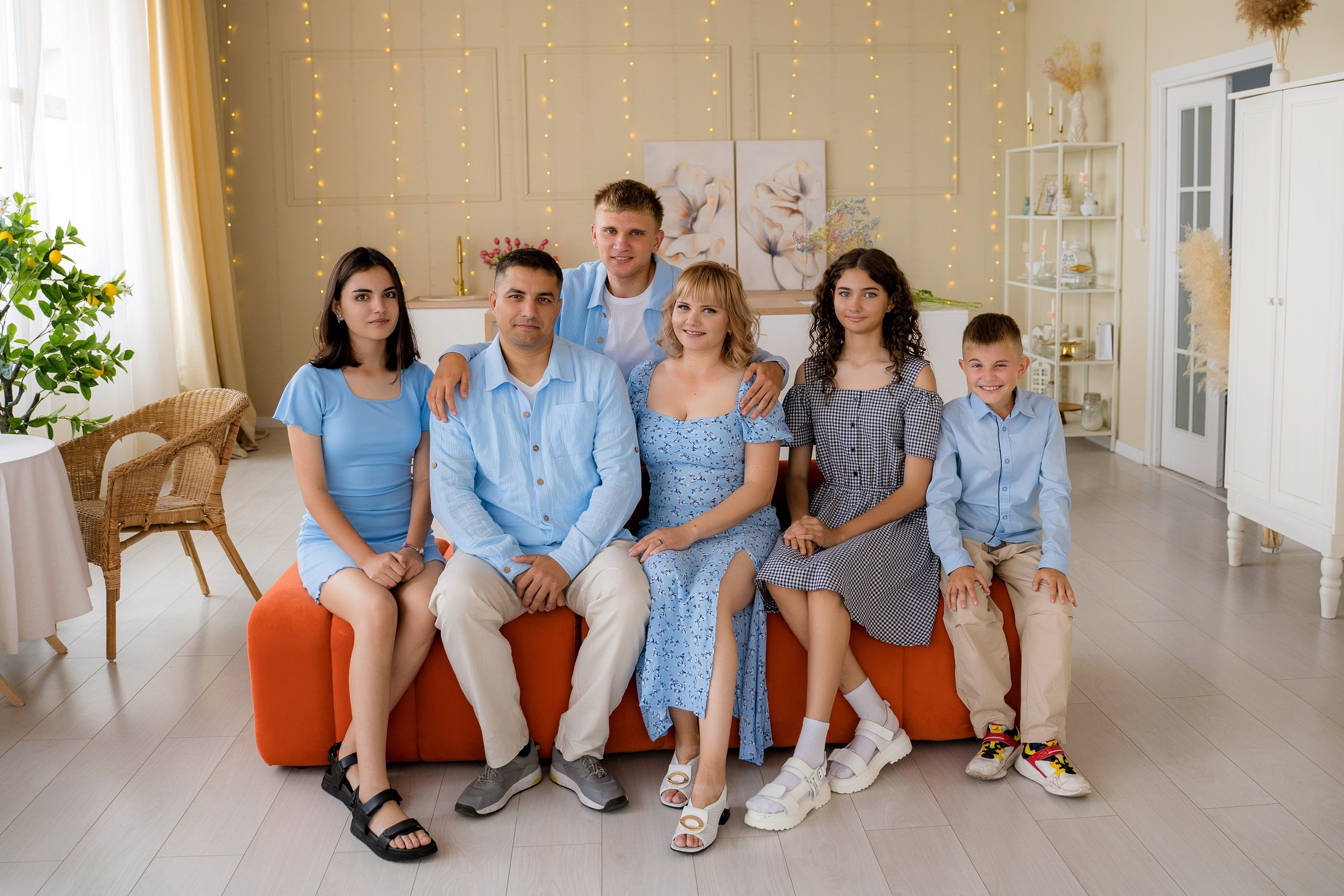 Семейная фотосессия Пакет Люкс. Фотостудия Малина в городе Улан-Удэ. Фотограф Ирина Жарникова