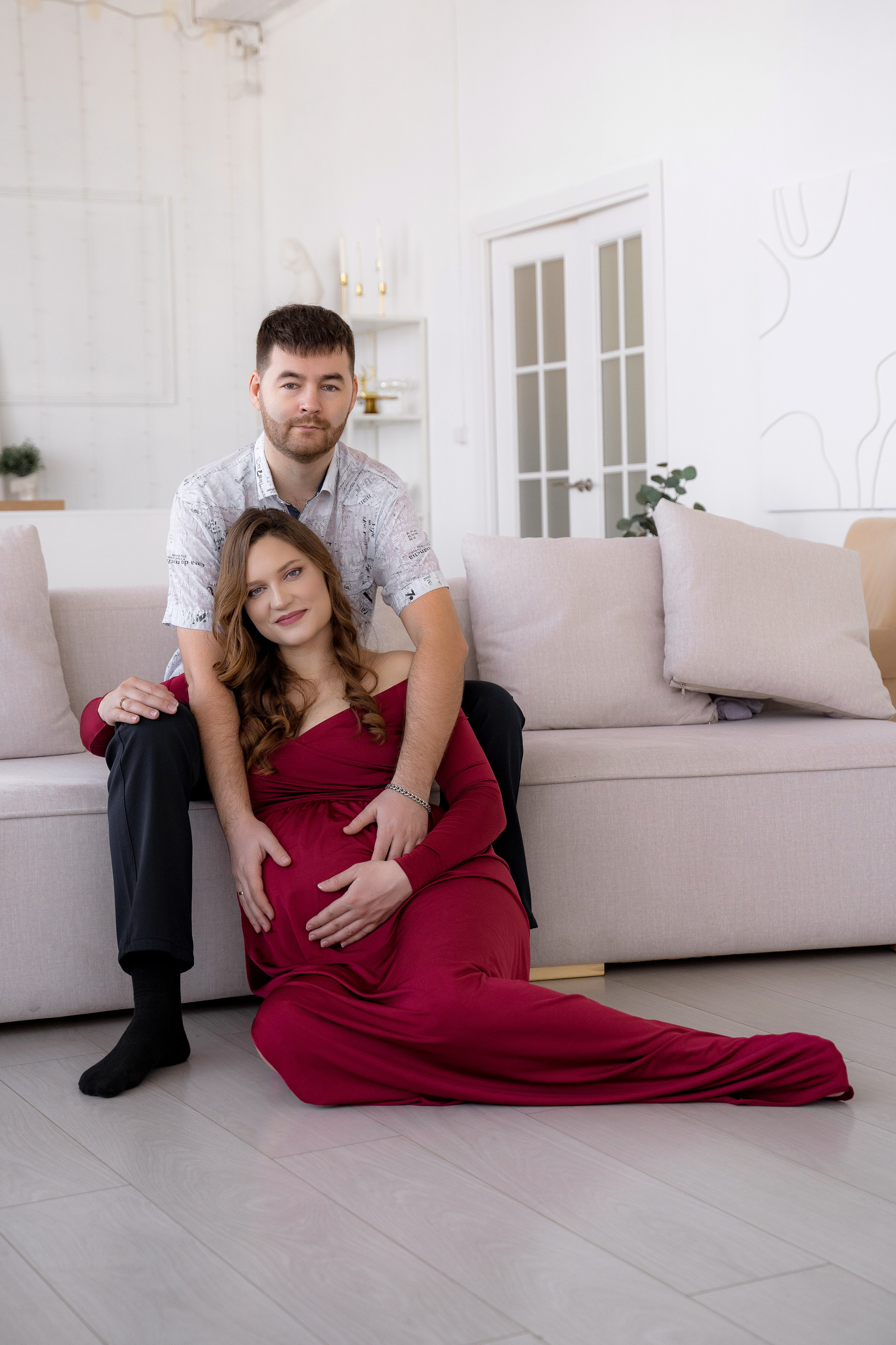 Беременность Люкс. Фотостудия Малина в городе Улан-Удэ. Фотограф Ирина Жарникова