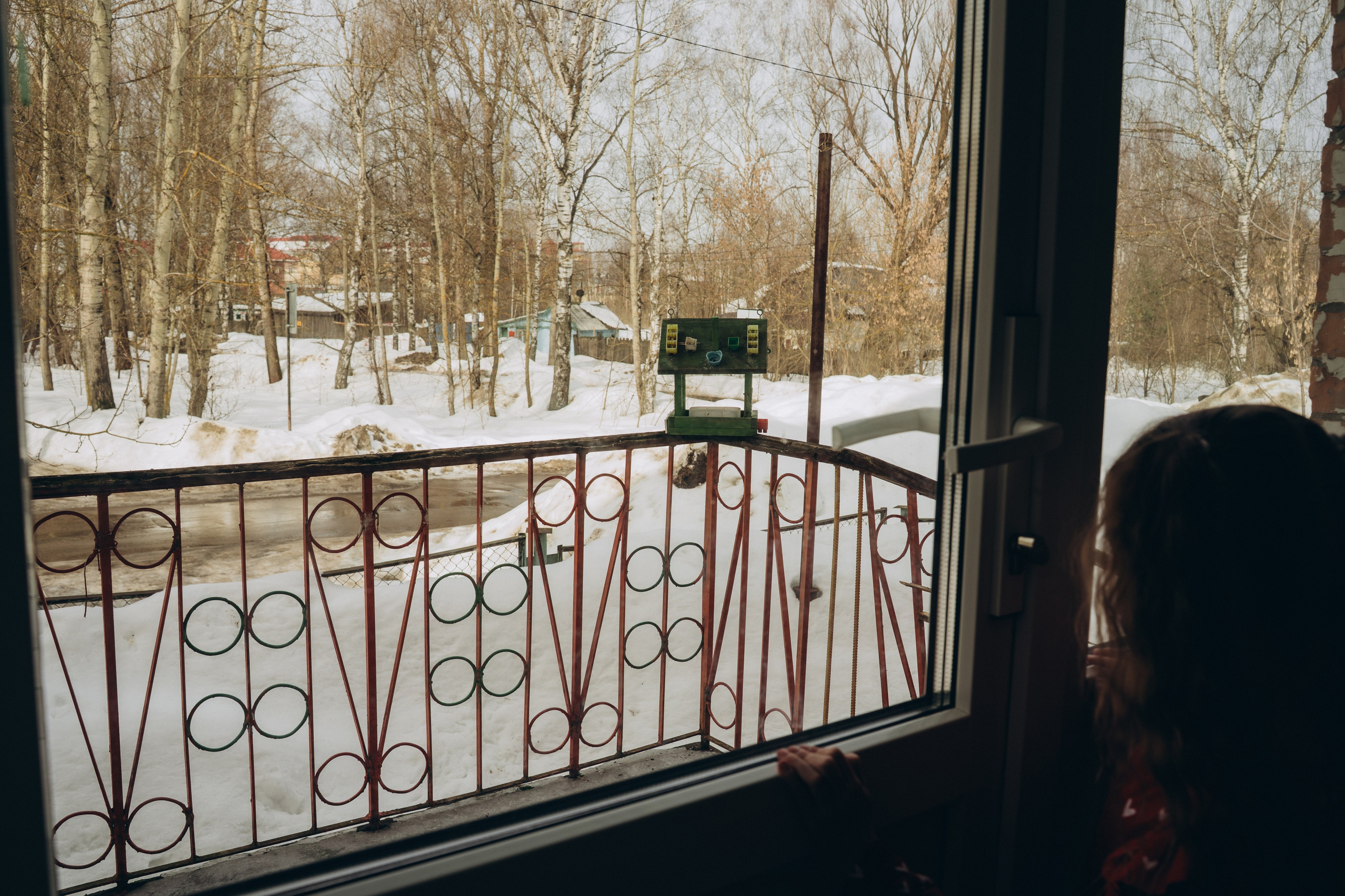 Репортаж в саду. Семейный фотограф • Домашние съемки в Нижнем Новгороде