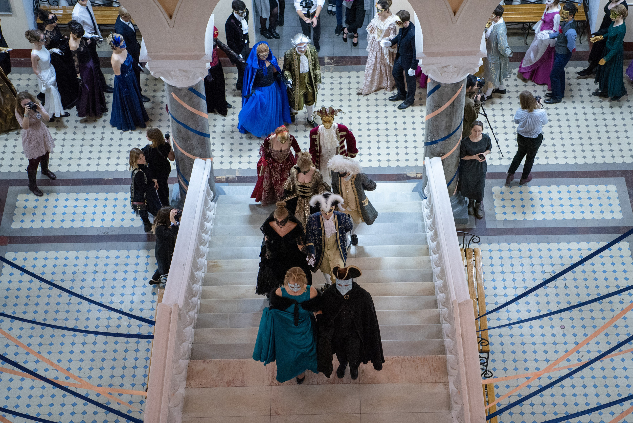 Ежегодный «Бал физиков и лириков» в МГУ. Фотограф в Москве Виктория Назаренко