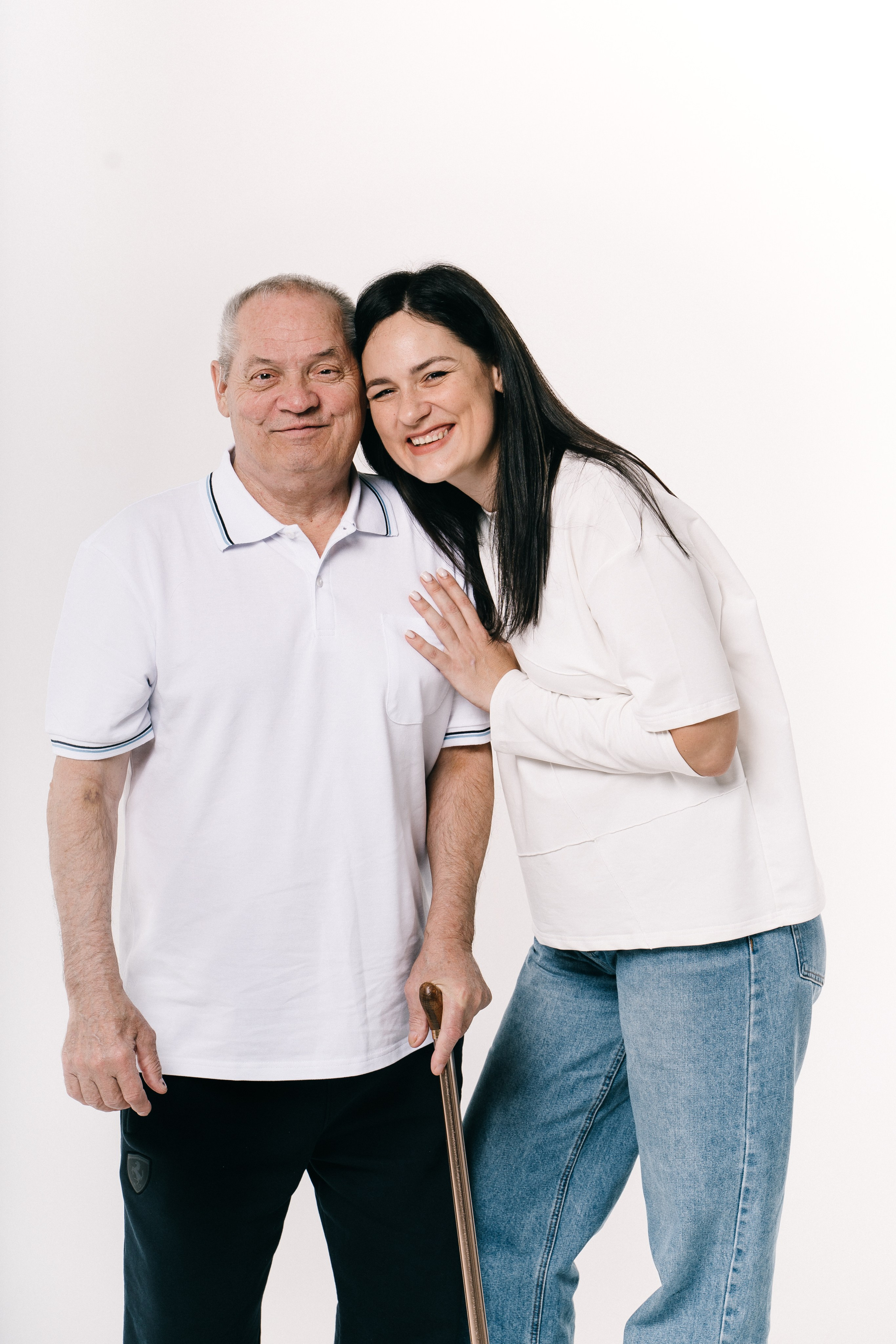 Студийная семейная фотосессия. Фотограф Сергей Логинов