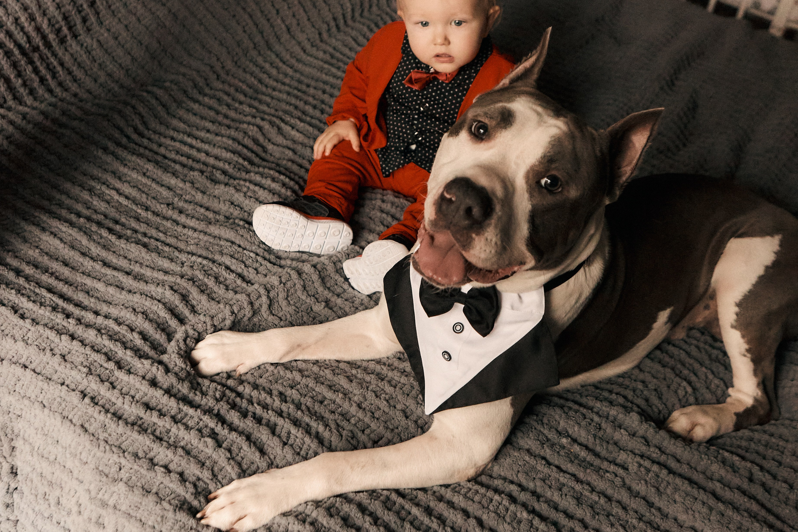 Семейная фотосессия дома и на прогулке в Москве