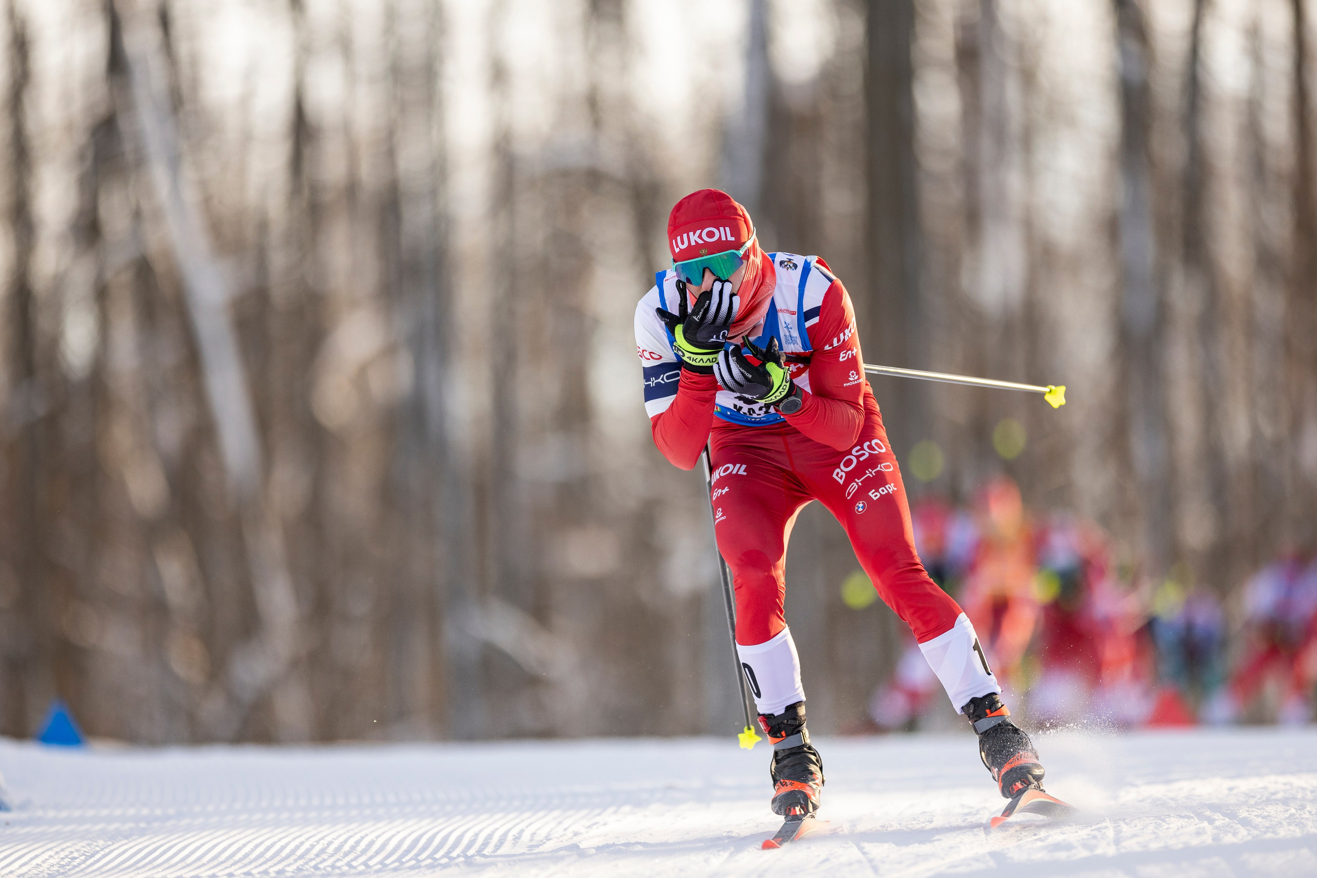 Кубок России по лыжным гонкам. Мужчины скиатлон. Спортивный репортажный фотограф Казань Нафис Сиразетдинов