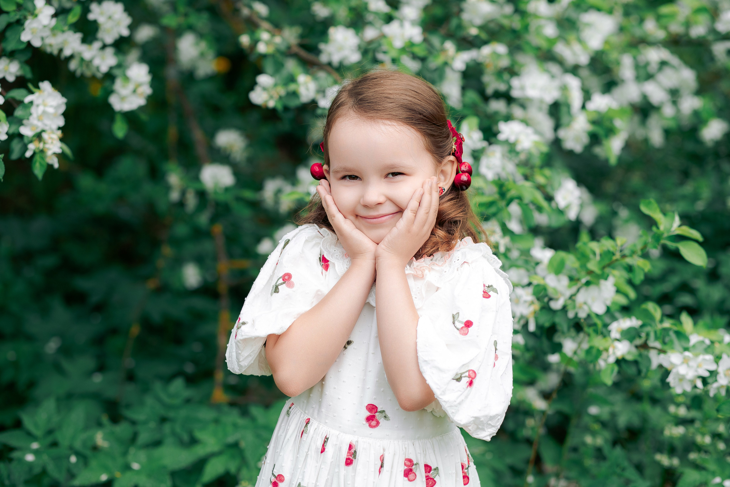 Фотосессия мамы и дочки цветение — Муринский парк. Фотограф в Санкт-Петербурге, Анна Скворцова