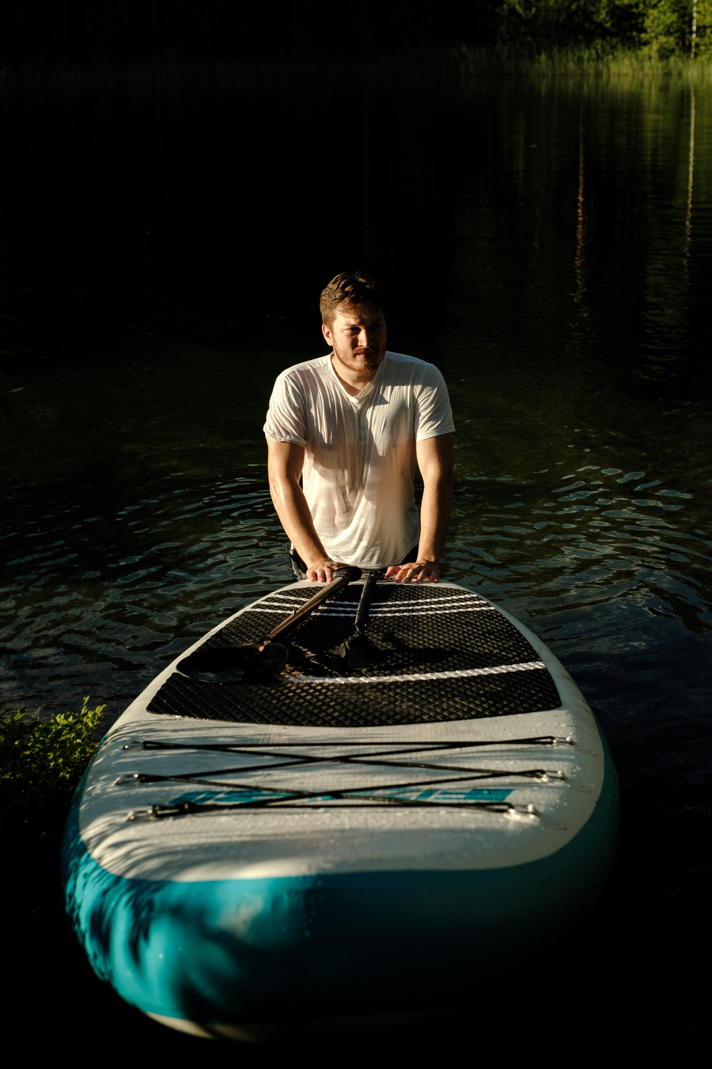 Петя и Лина, на сапах. Интерьерный фотограф и видеограф в Санкт-Петербурге Вадим Балбашевский