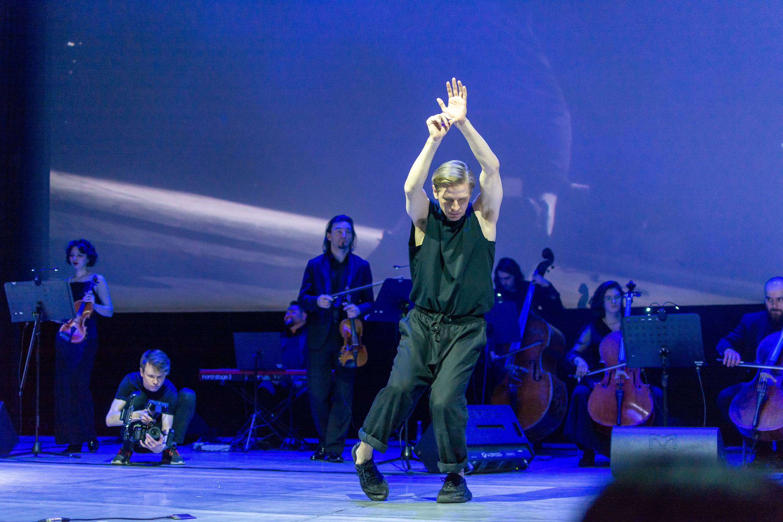 Концерт оркестра Cinematica. Репортажный фотограф в Новосибирске