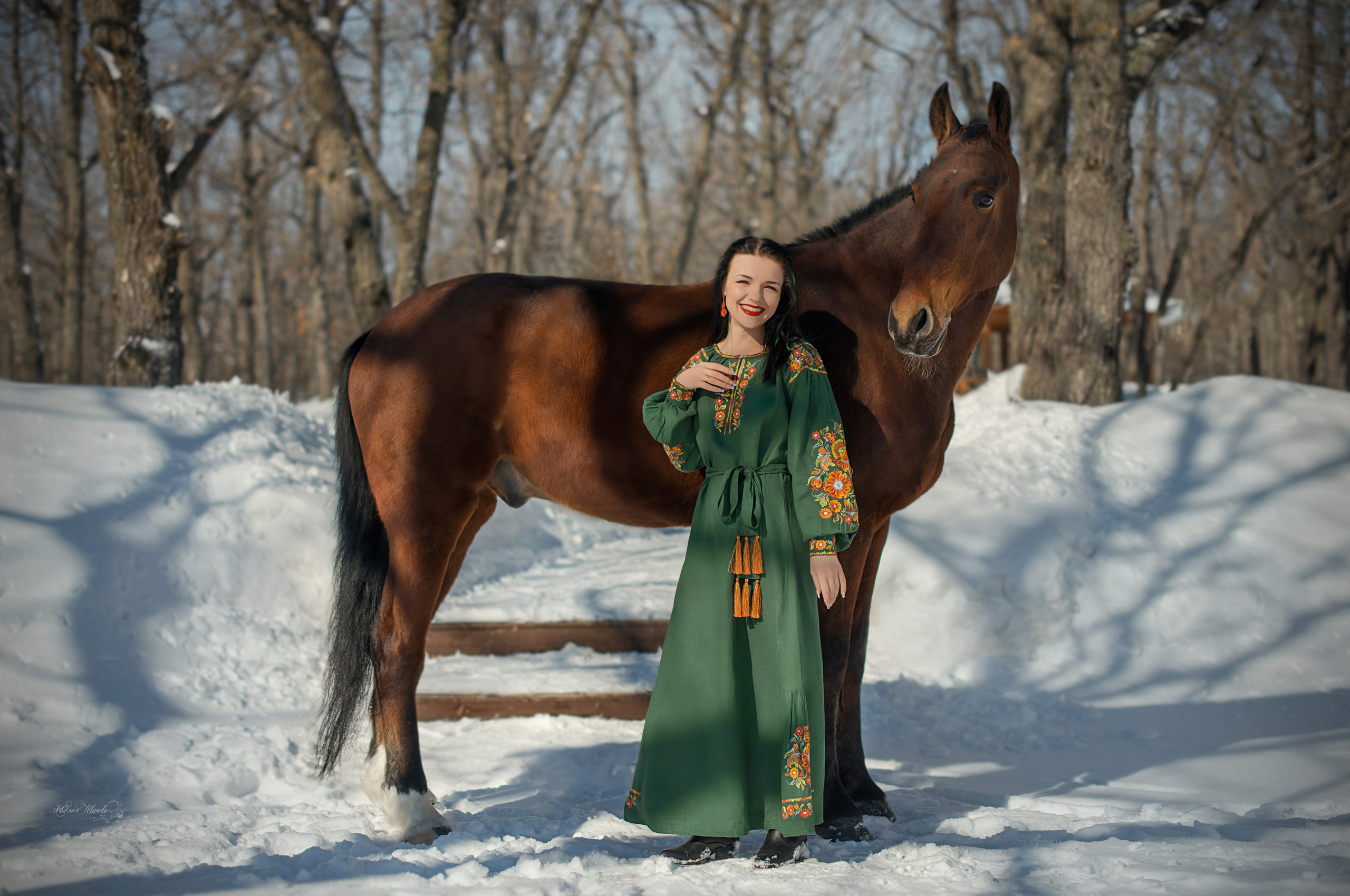 Елизавета и Финист. Конный фотограф в Саратове Юлия Иванова