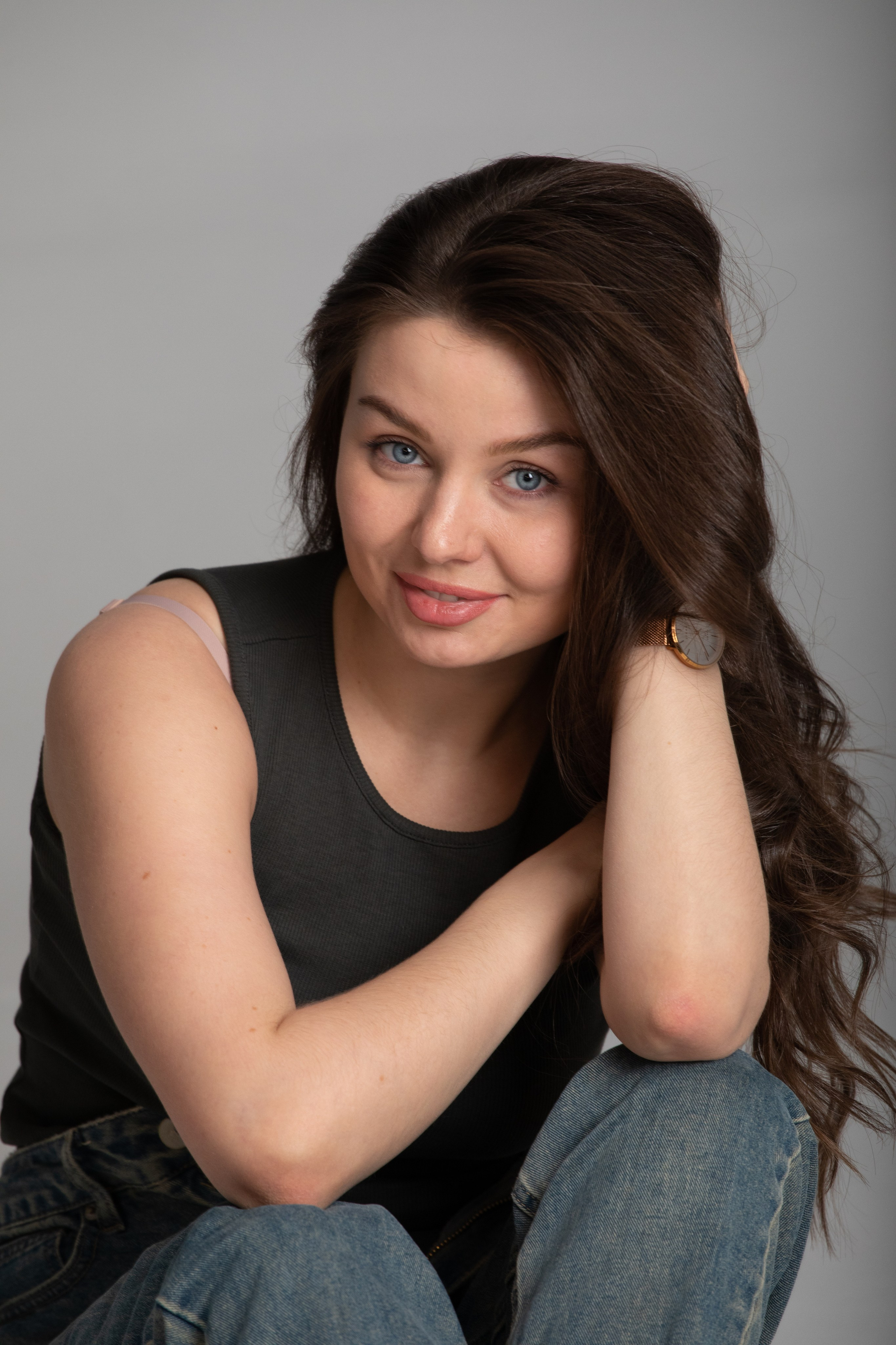 Женские портреты в студии. Фотограф Санкт-Петербург Всеволожск Мария Наскидашвили