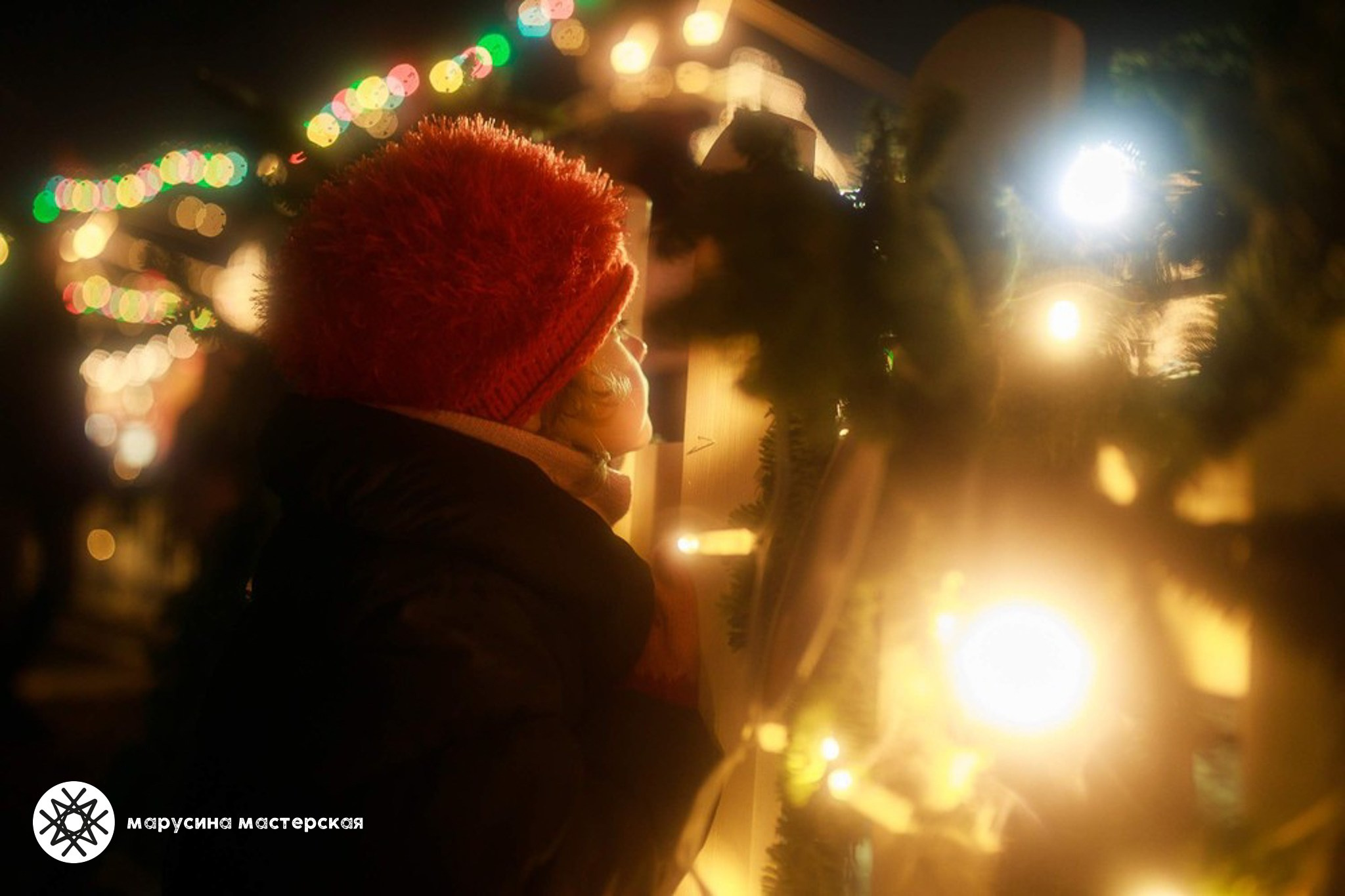 Творческая фотография, снятая в рамках зимней творческой практики