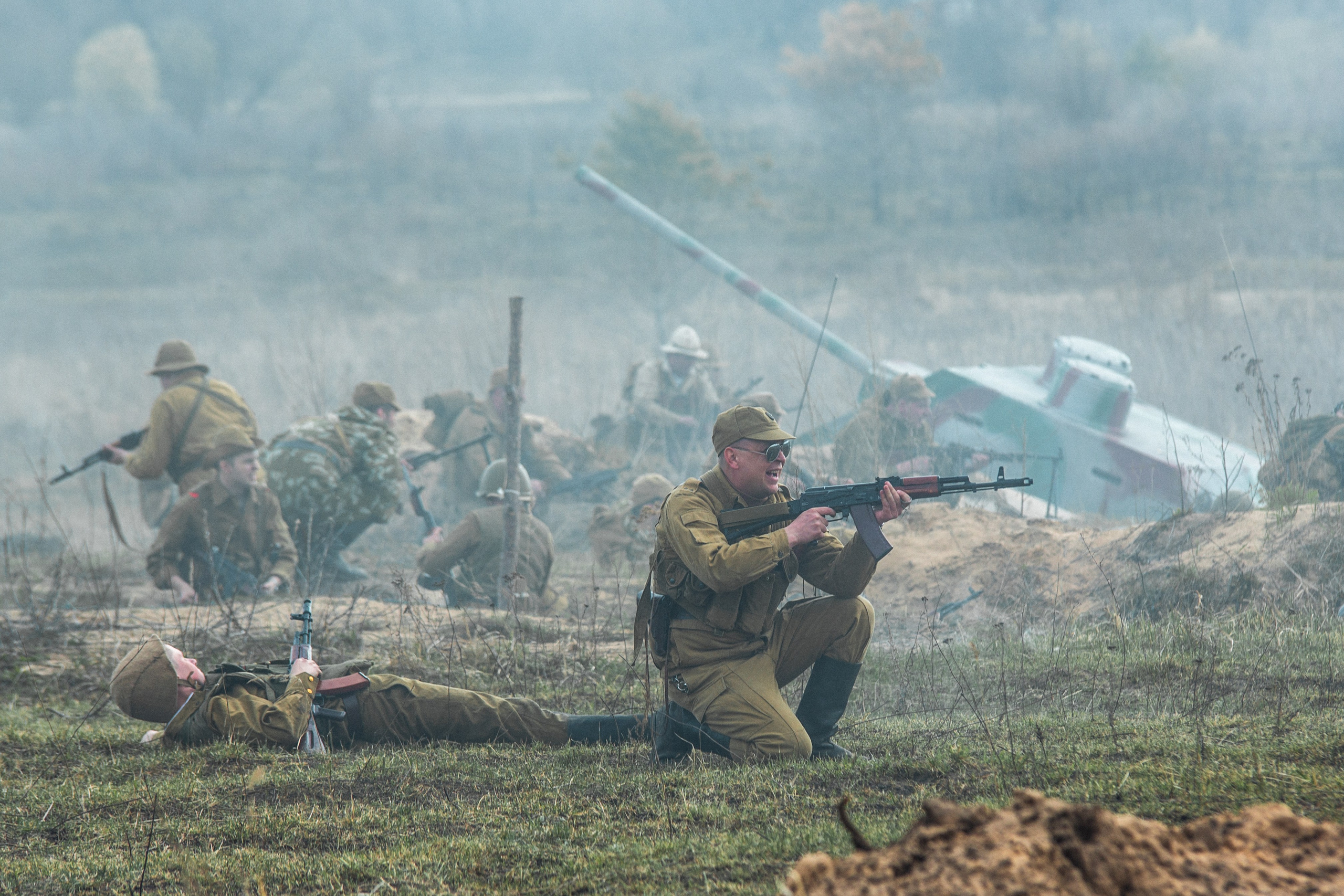 РЕКОНСТРУКЦИЯ БОЯ — АФГАН. Профессиональный фотограф в Мценске и Орловской области