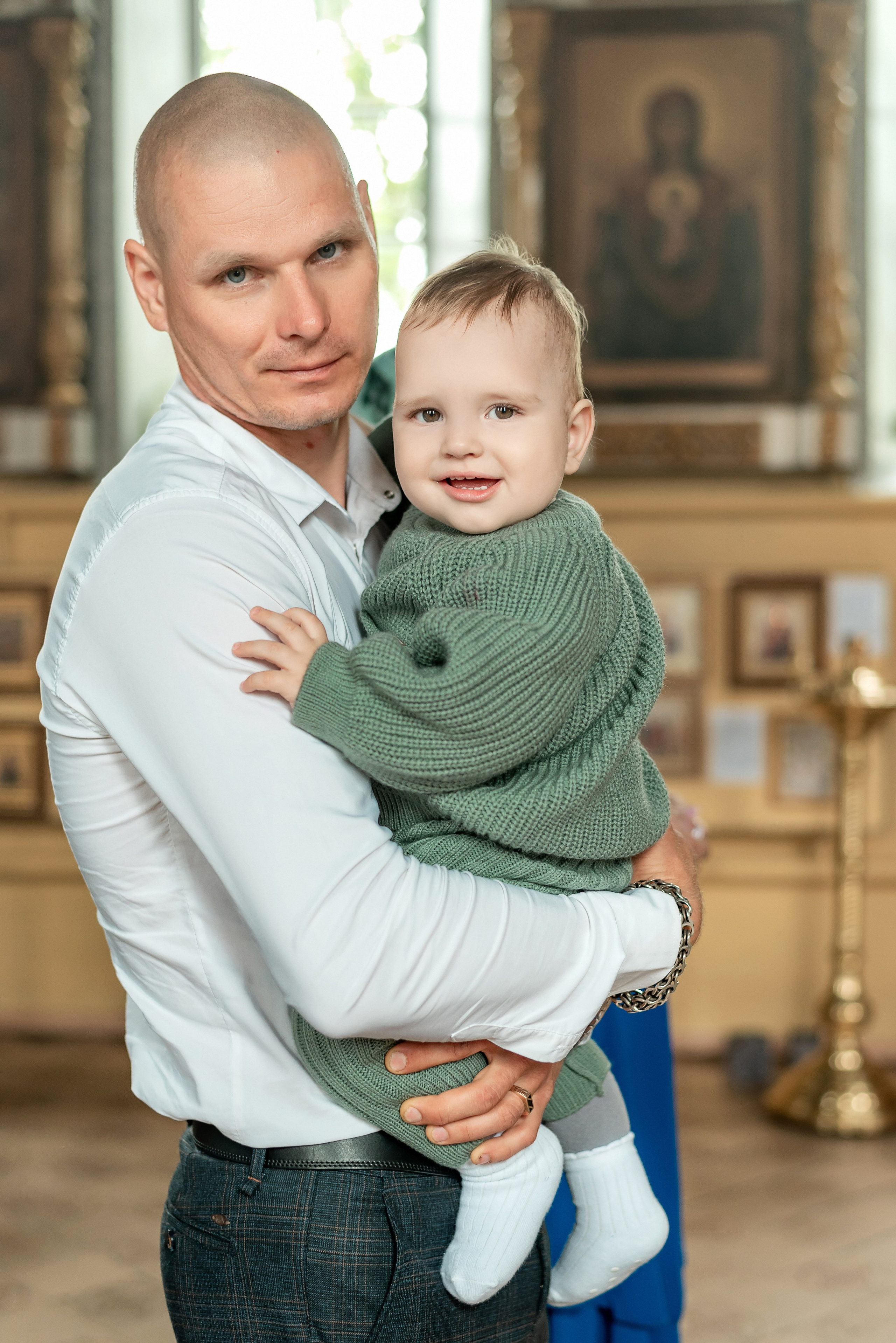 Ромочка- крещение. Семейный и детский фотограф Наталья Горда