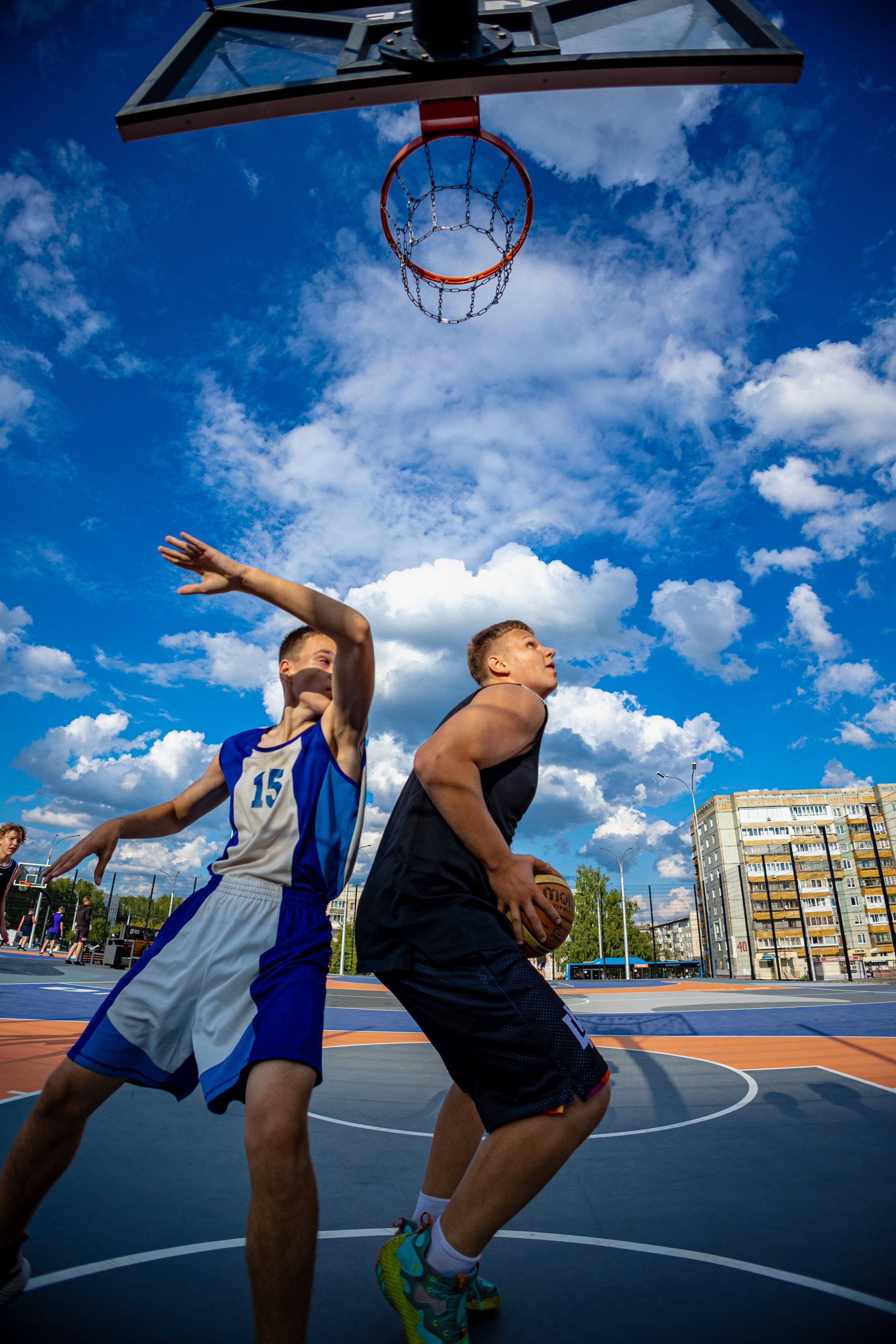 Детская баскетбольная сборная. Фотограф Князев Сергей