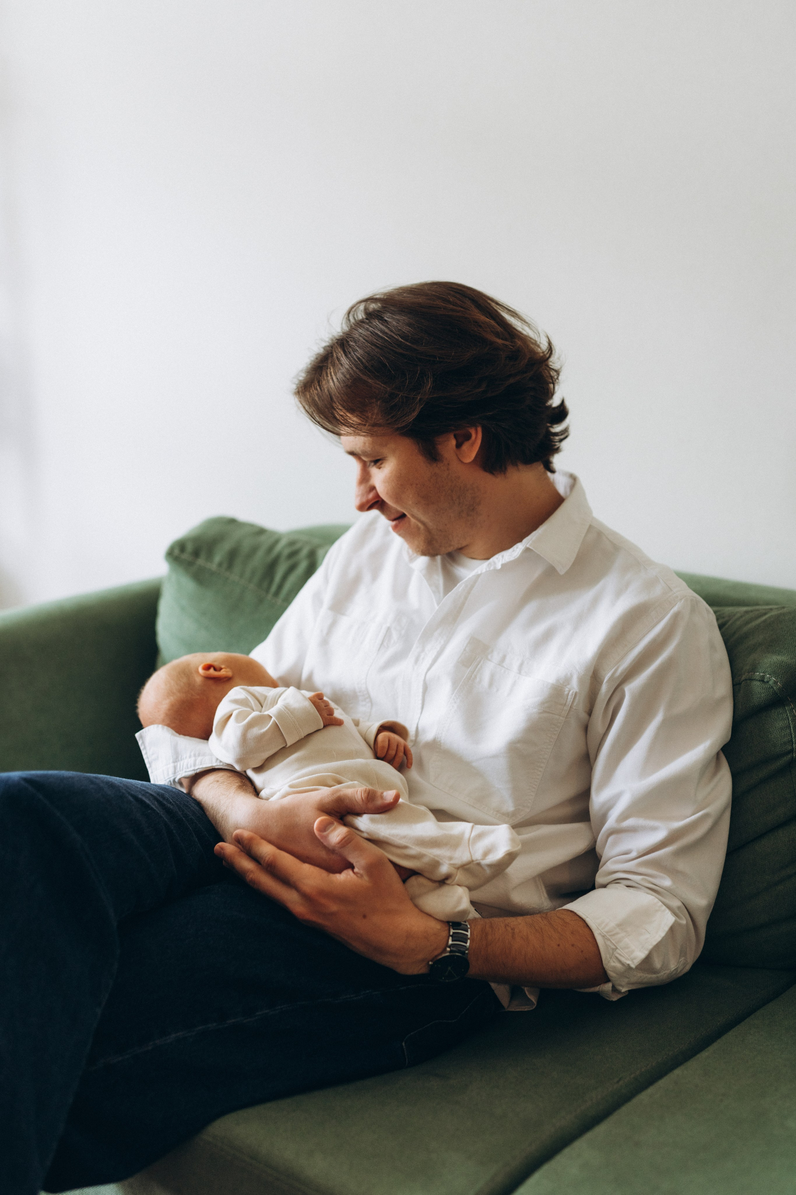 Новорожденный малыш Сева