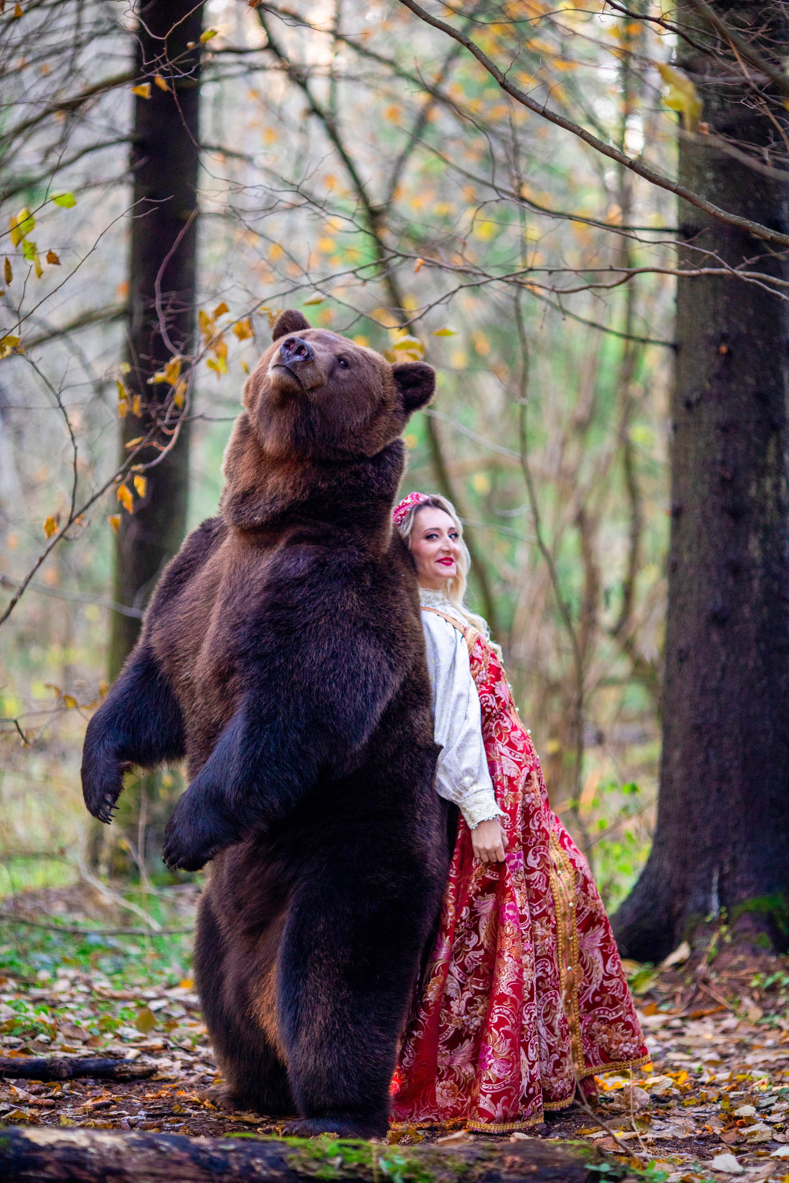 С медведем. Фотограф в Москве и в Московской области Сандра