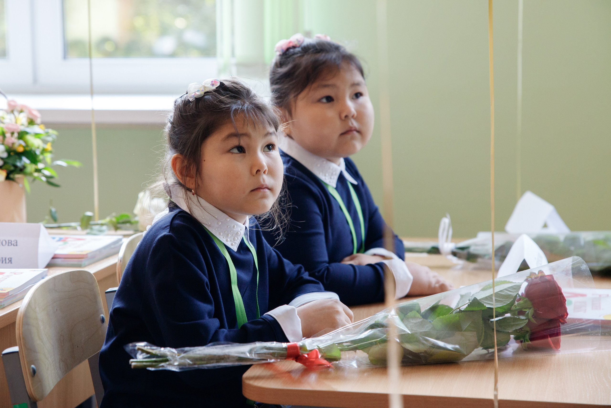 Репортажная съемка первого сентября для первоклассников. Семейный и школьный фотограф в Москве Анна Ткач