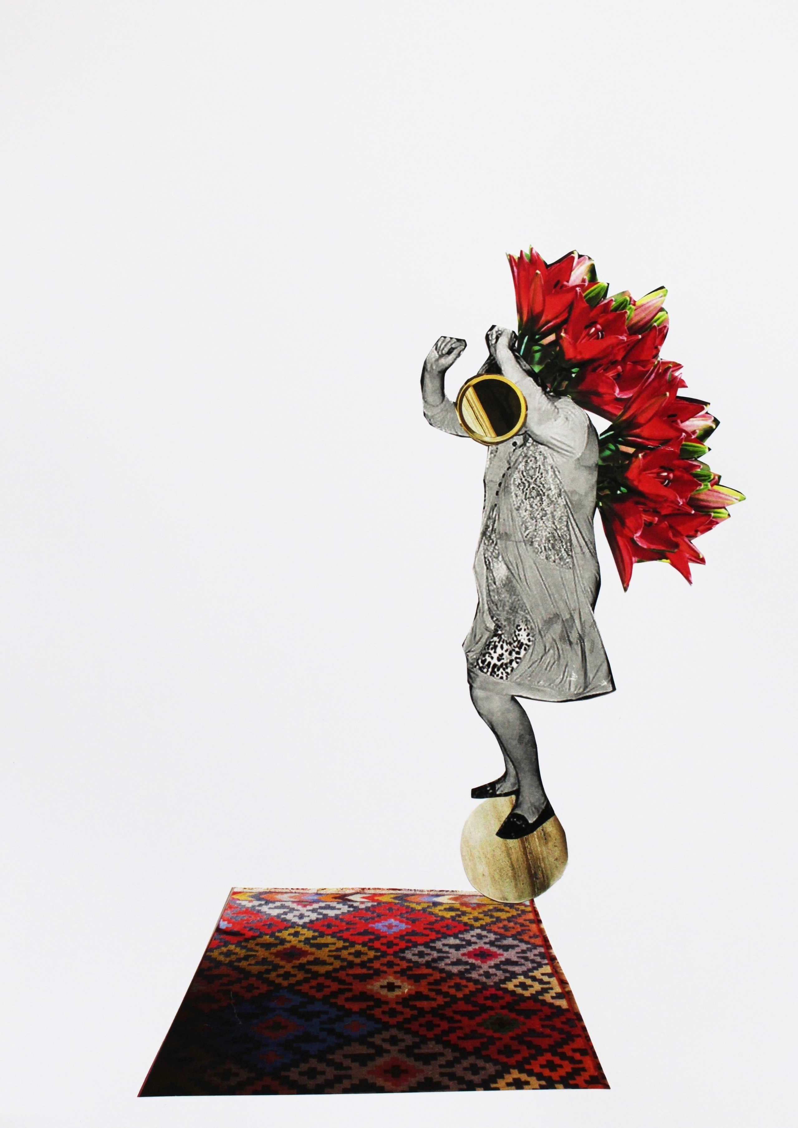 Коллаж. Серия «Перелетные птицы.». Лилия Ким. Междисциплинарный художник