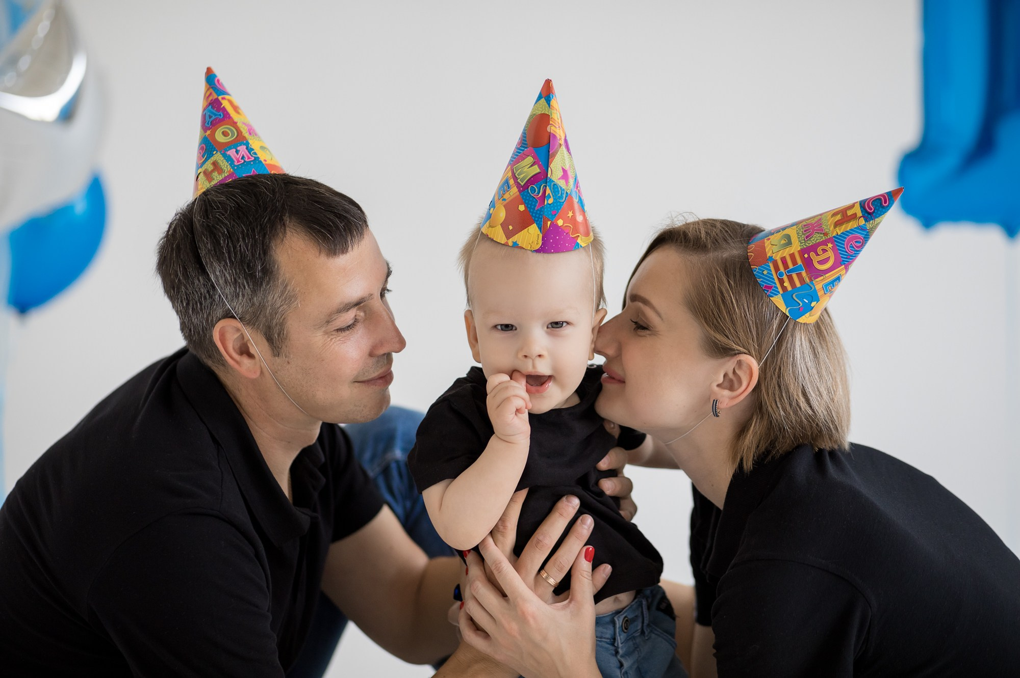 Первый годик в стиле минимализм. Фотограф на Крещение, Венчание в Москве Ирина Шамина