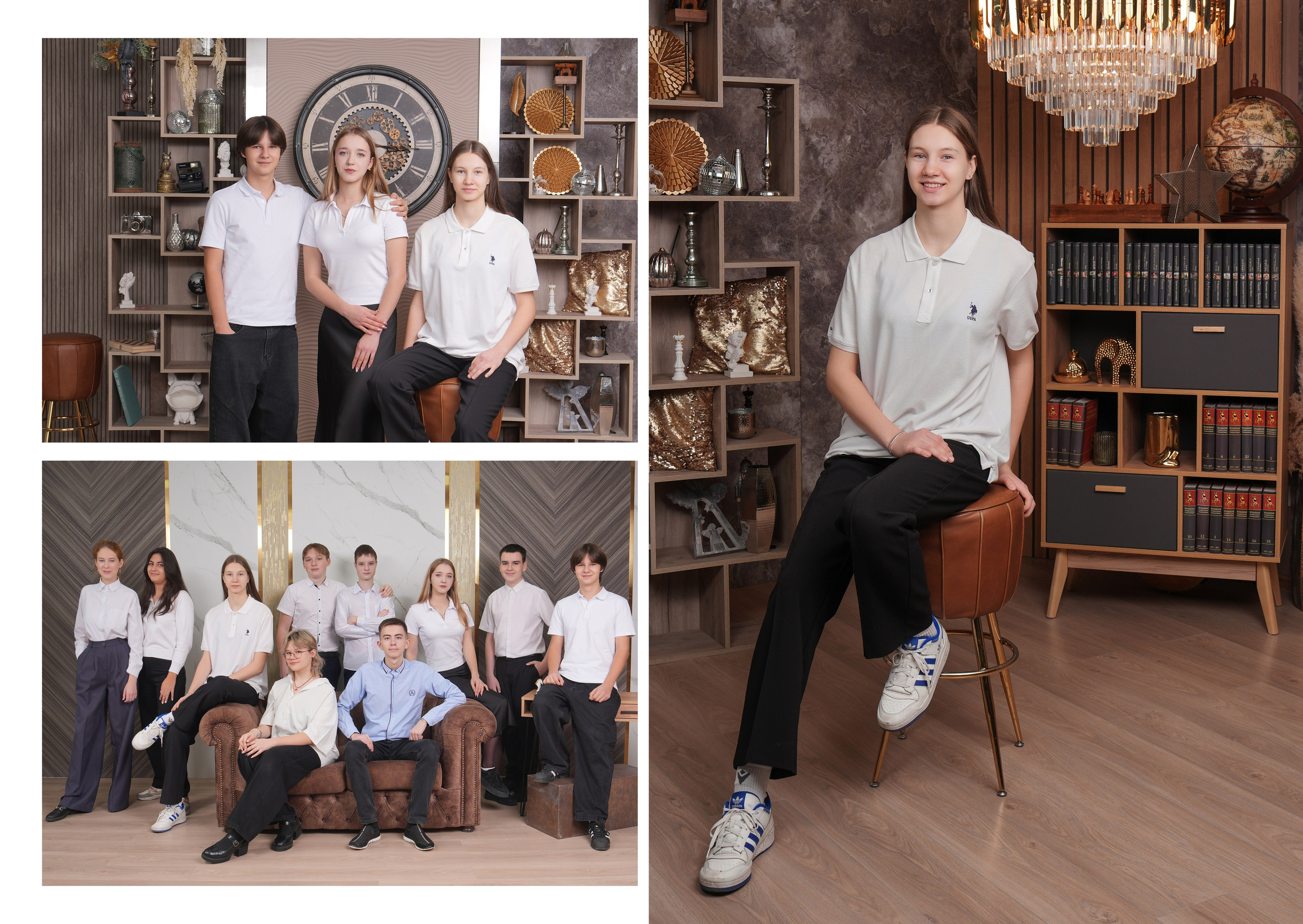 ЛИЦЕЙ 12 9 Б. Красивый выпускной альбом в Краснодаре