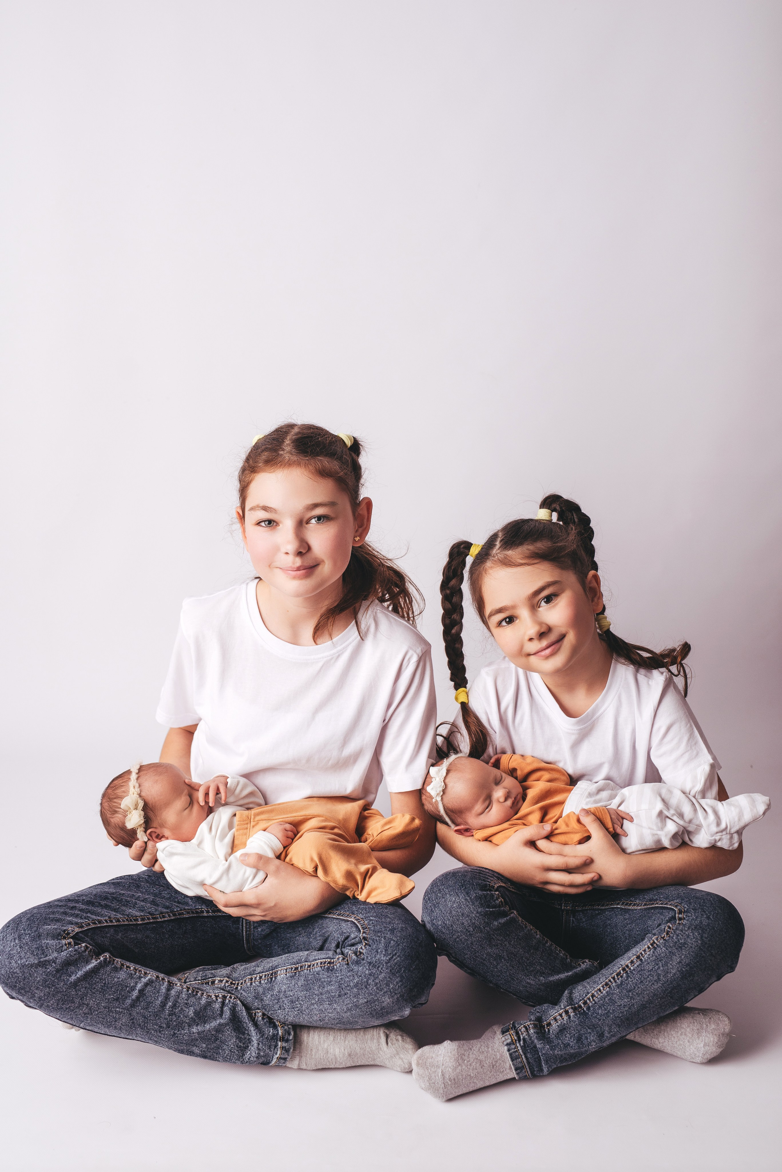 Елизавета и Ксения. Фотограф новорождённых и семейный фотограф в Иваново Любовь Капранова