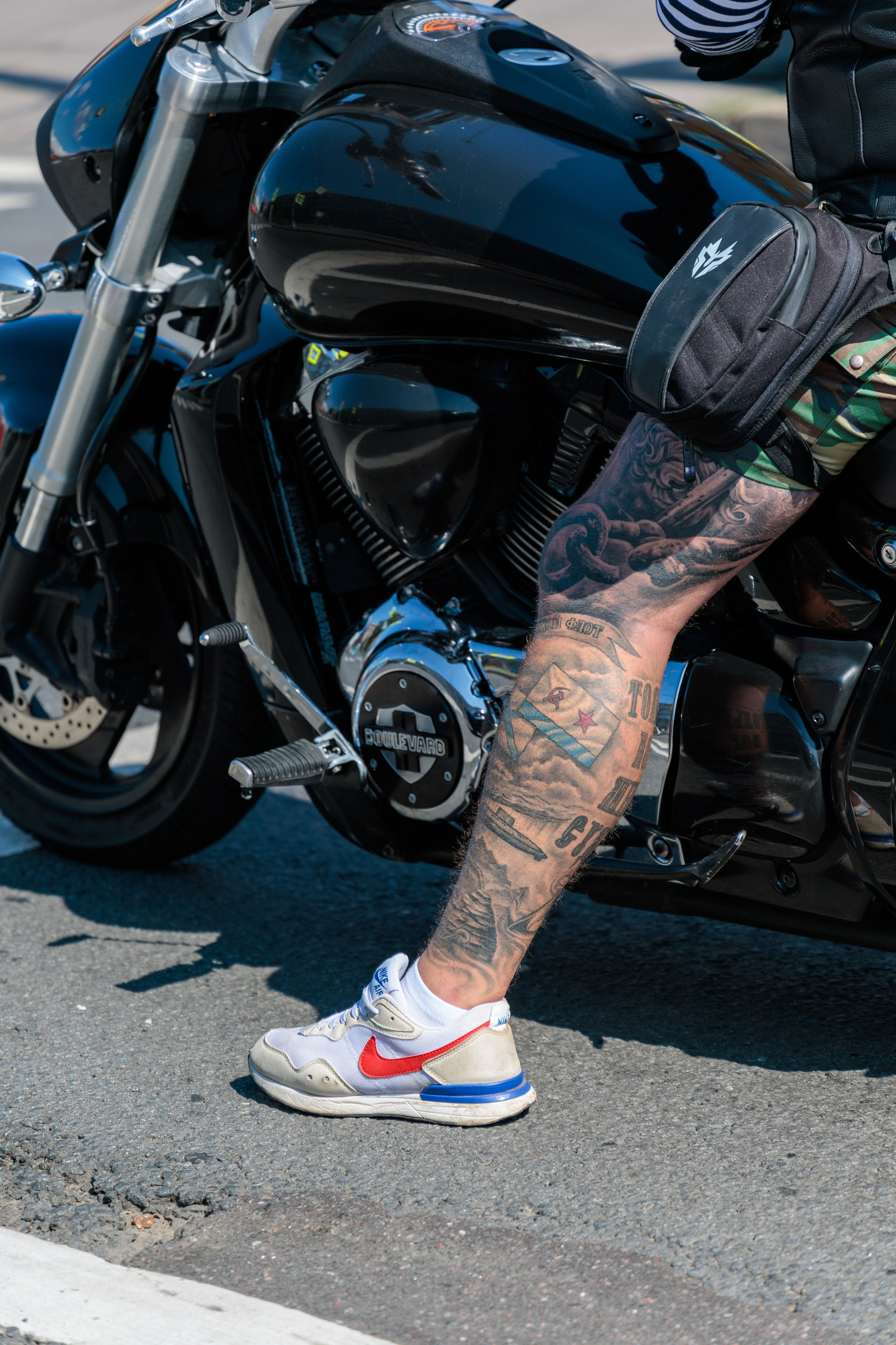 День ВМФ с мотоклубом 28.08.24. Репортажный фотограф Санкт-Петербург | Роман Карбышев