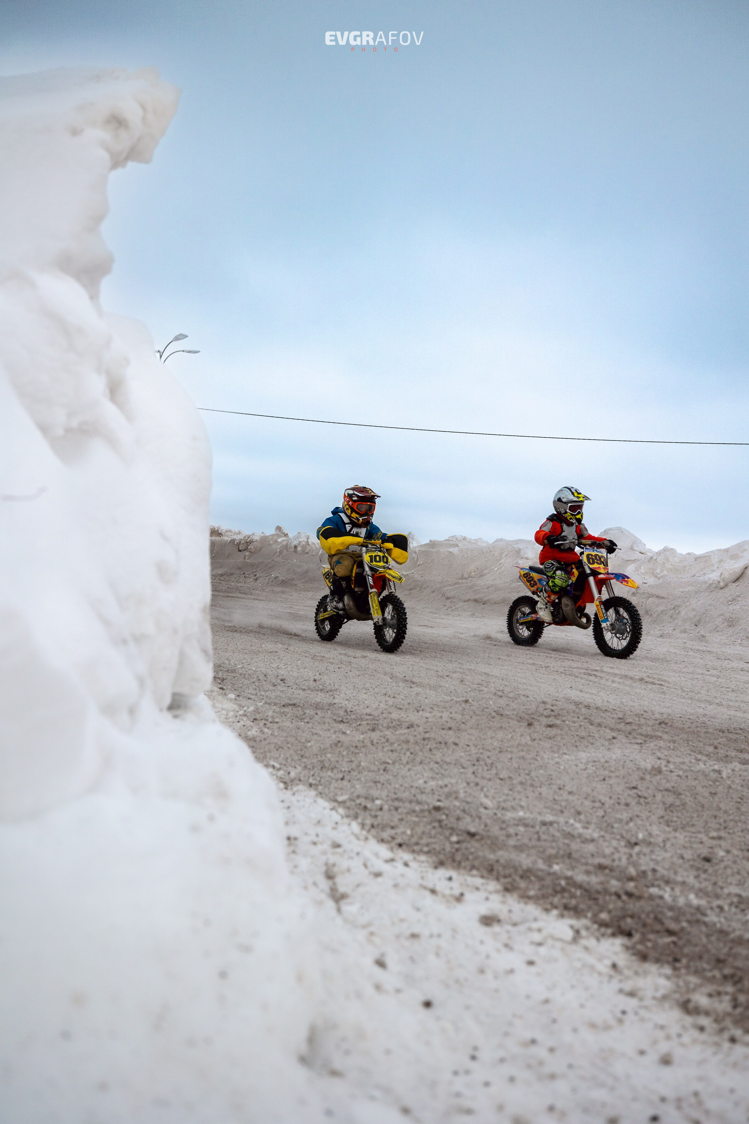 Открытый кубок Республики Татарстан по мотокроссу 3 этап. 4 февраля 2024 г. Фотограф Евграфов Александр