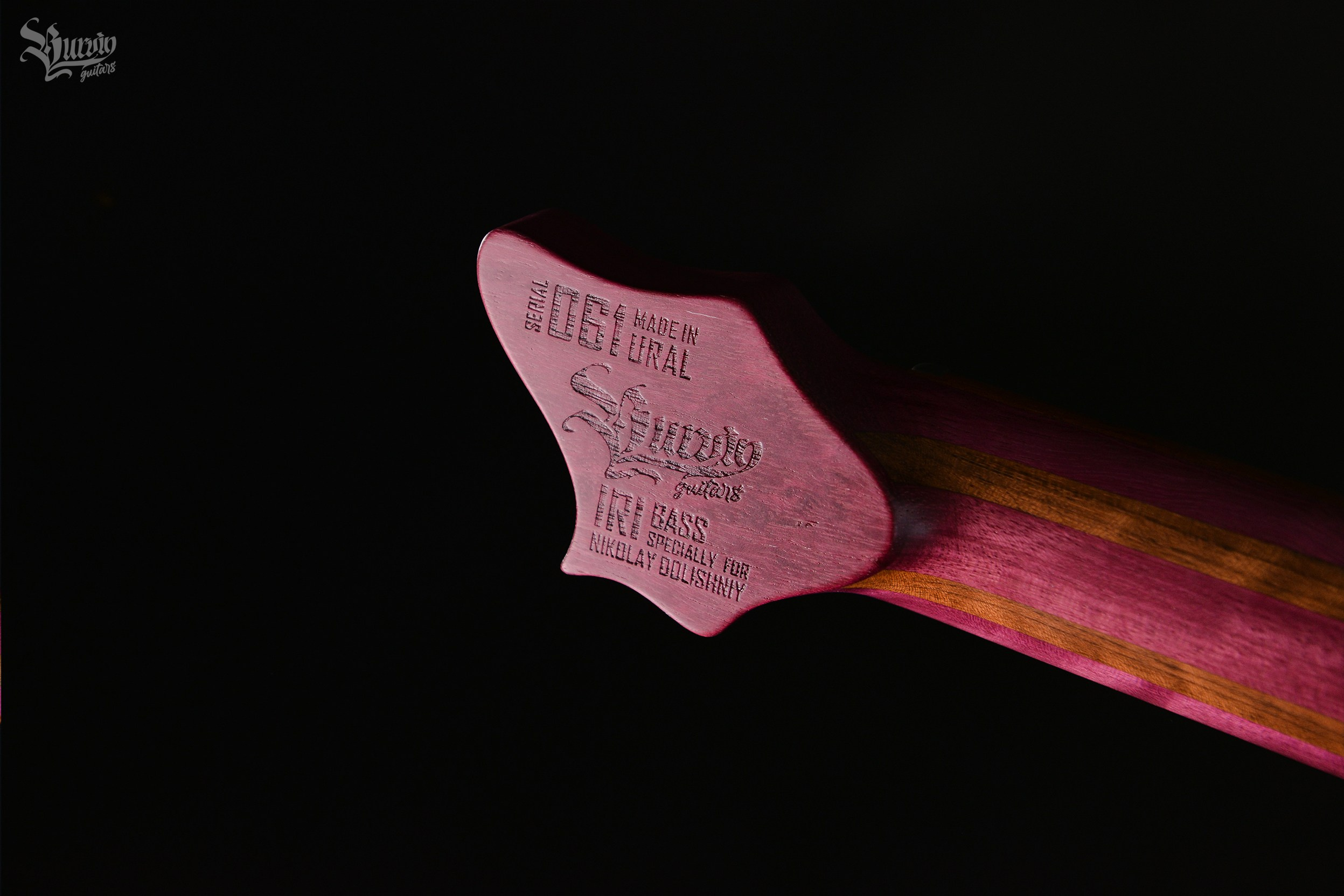 061 IRI bass. Master of making guitars and basses to order