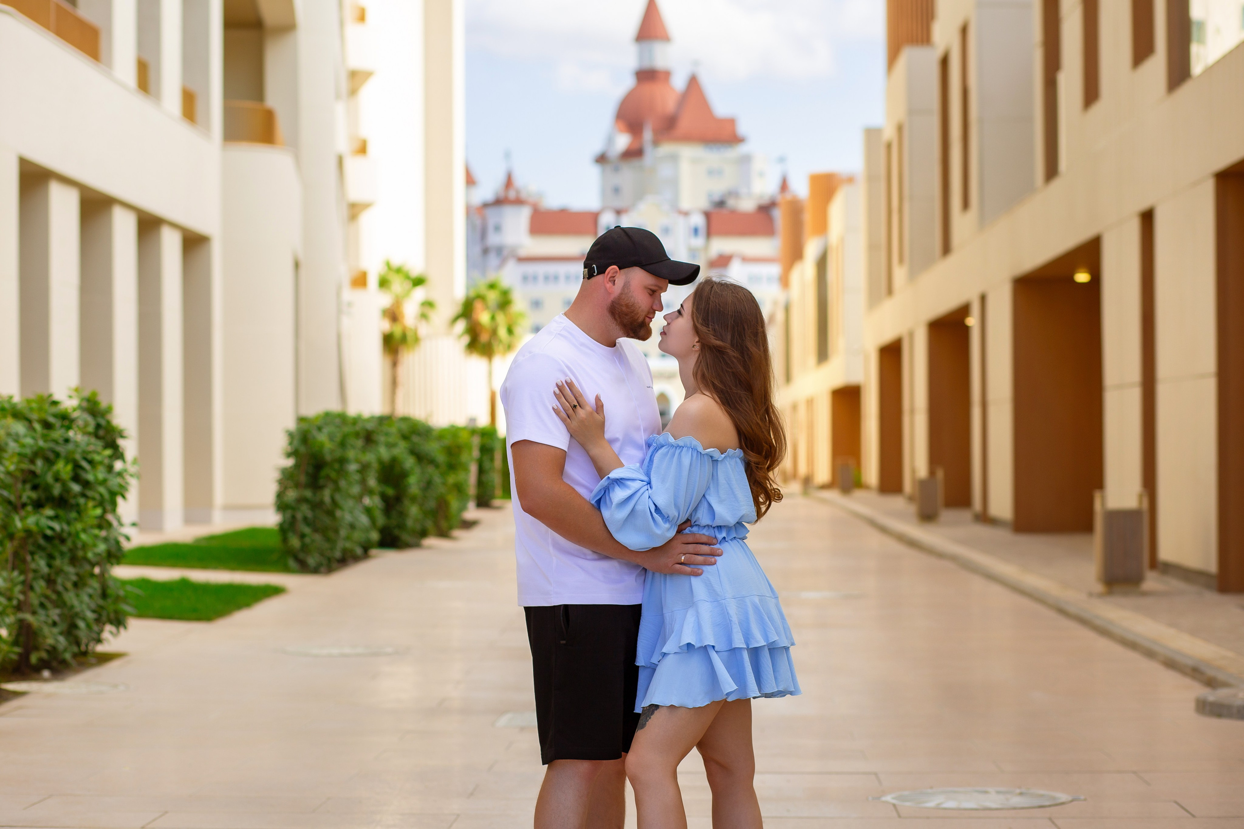 Лав стори фотосессия Музыкальный сад. Фотограф Сочи Адлер. Солькаева Анастасия