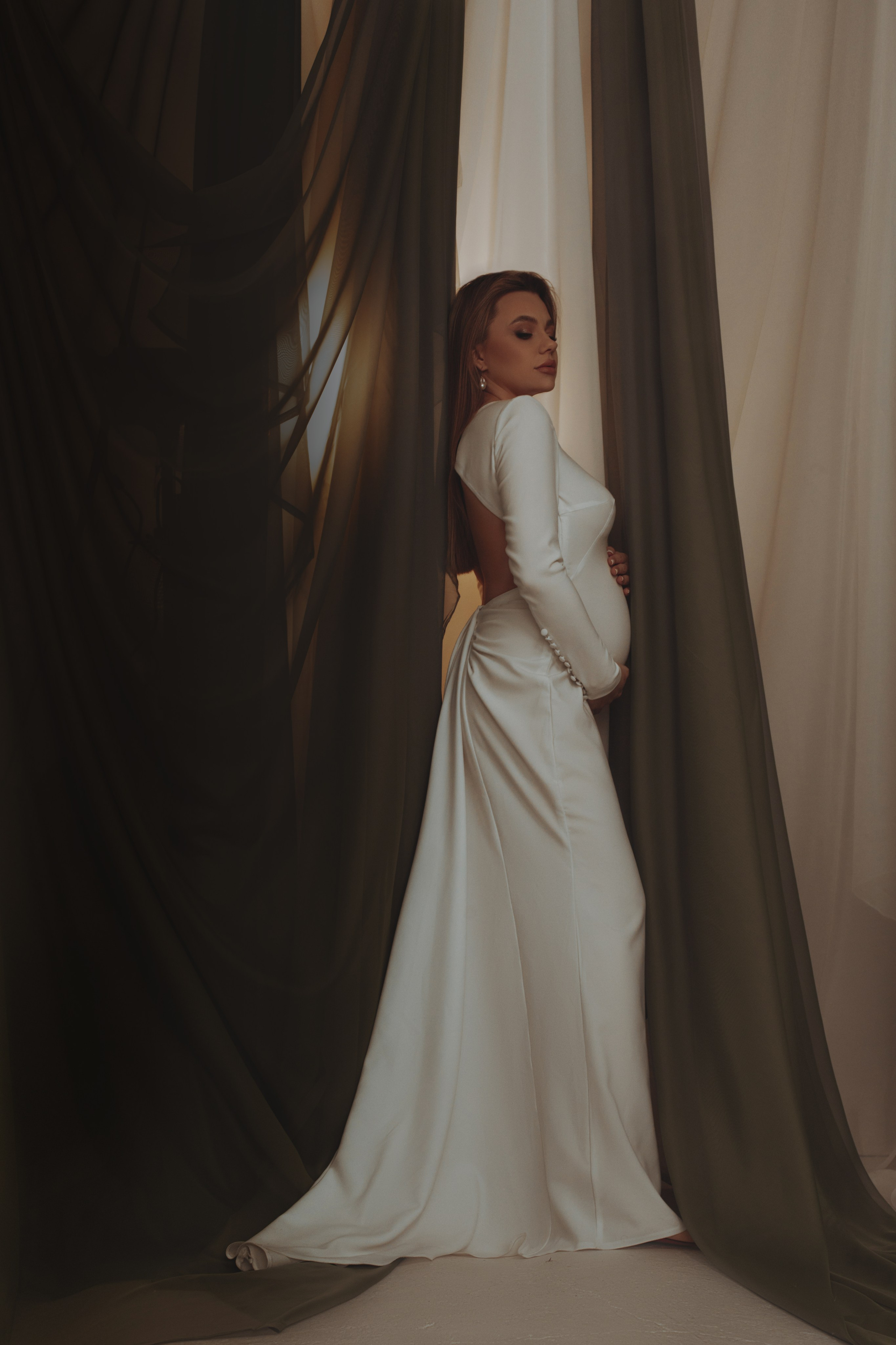 Платья длинные. Бурнаева Катя