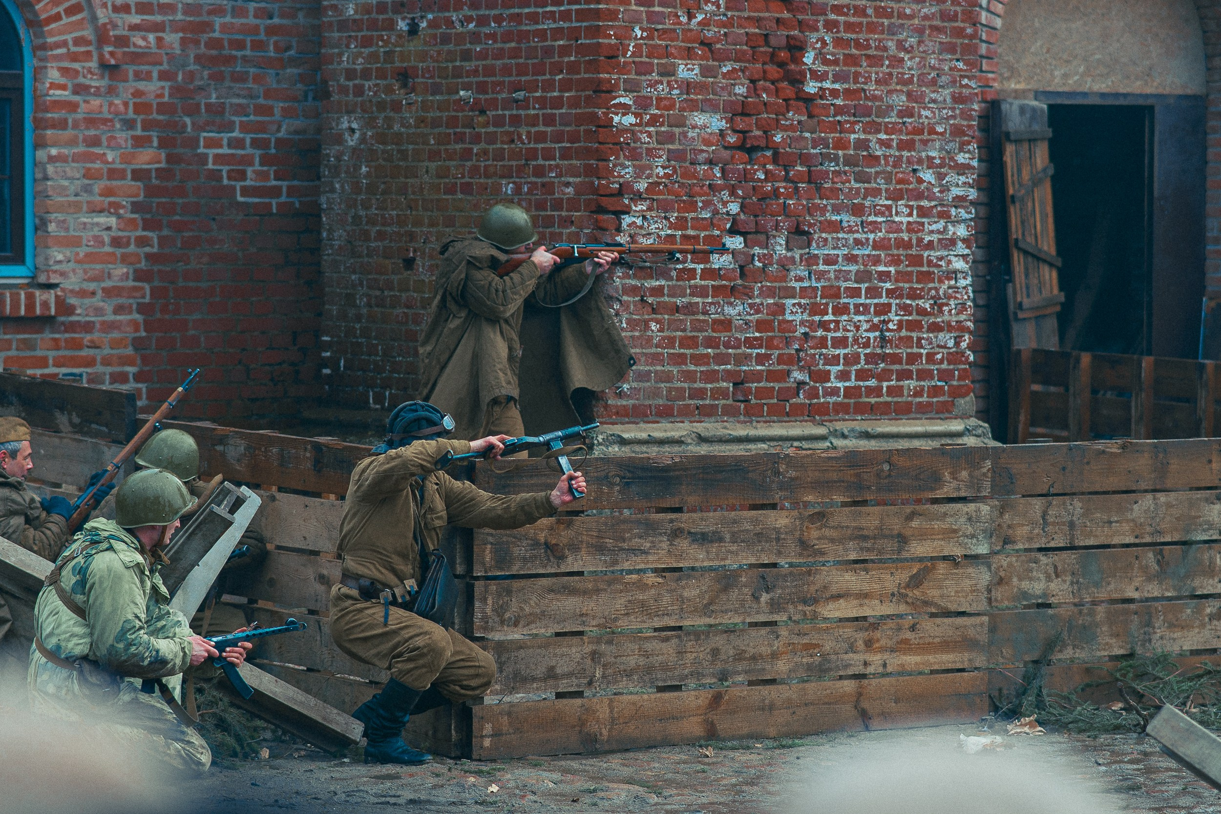 Штурм Лабиау. Реконструкция. Фотосъемка и видеосъемка в Калининграде Liveemotion.pro