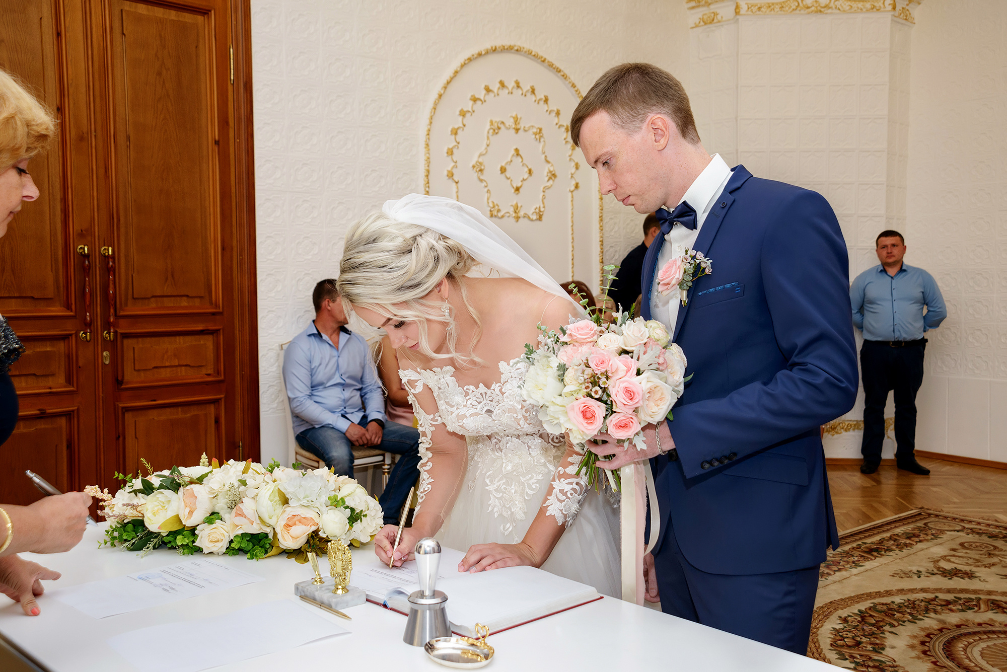 Свадебная церемония в Нижегородском загсе