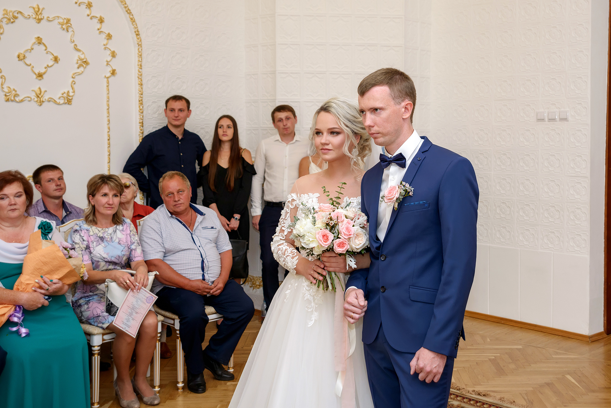 Свадебная церемония в Нижегородском загсе