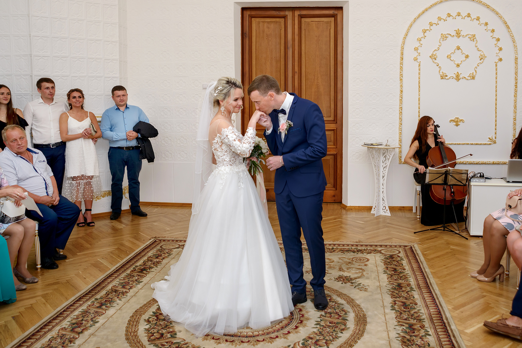 Свадебная церемония в Нижегородском загсе