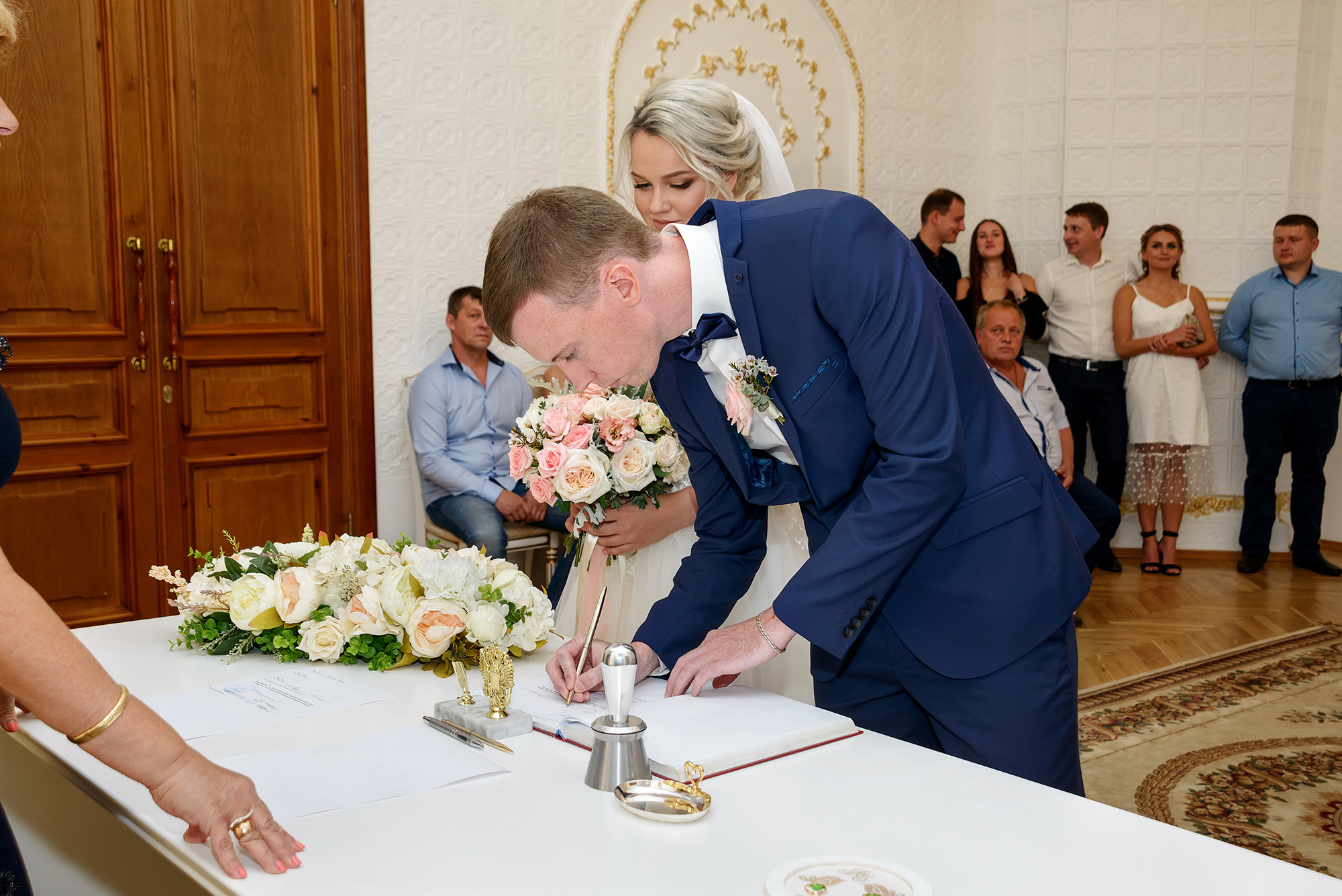 Свадебная церемония в Нижегородском загсе