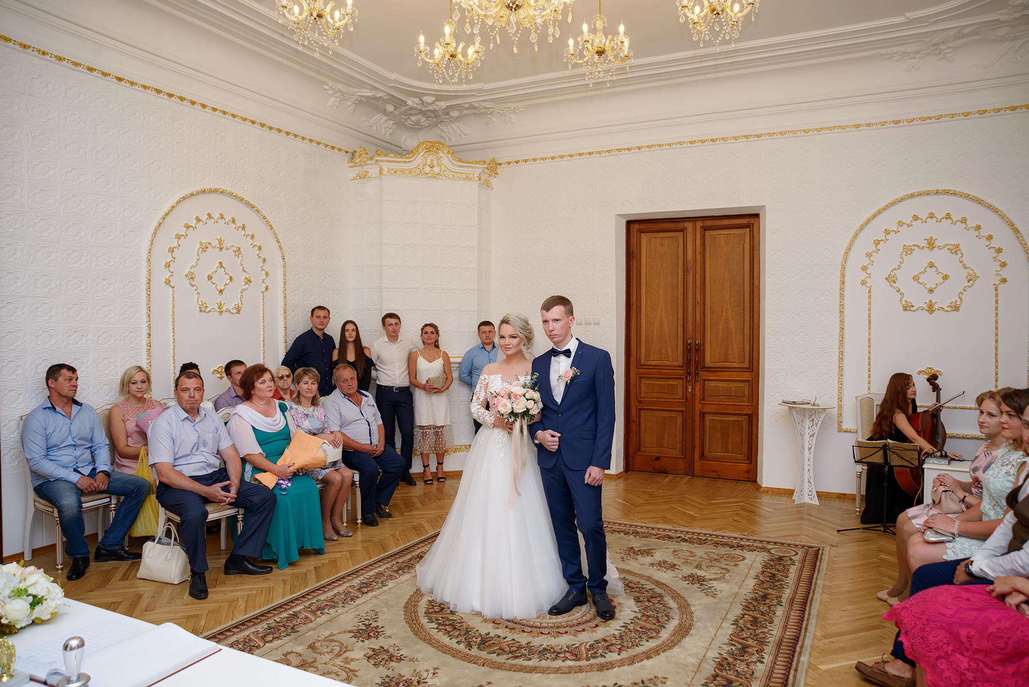 Свадебная церемония в Нижегородском загсе