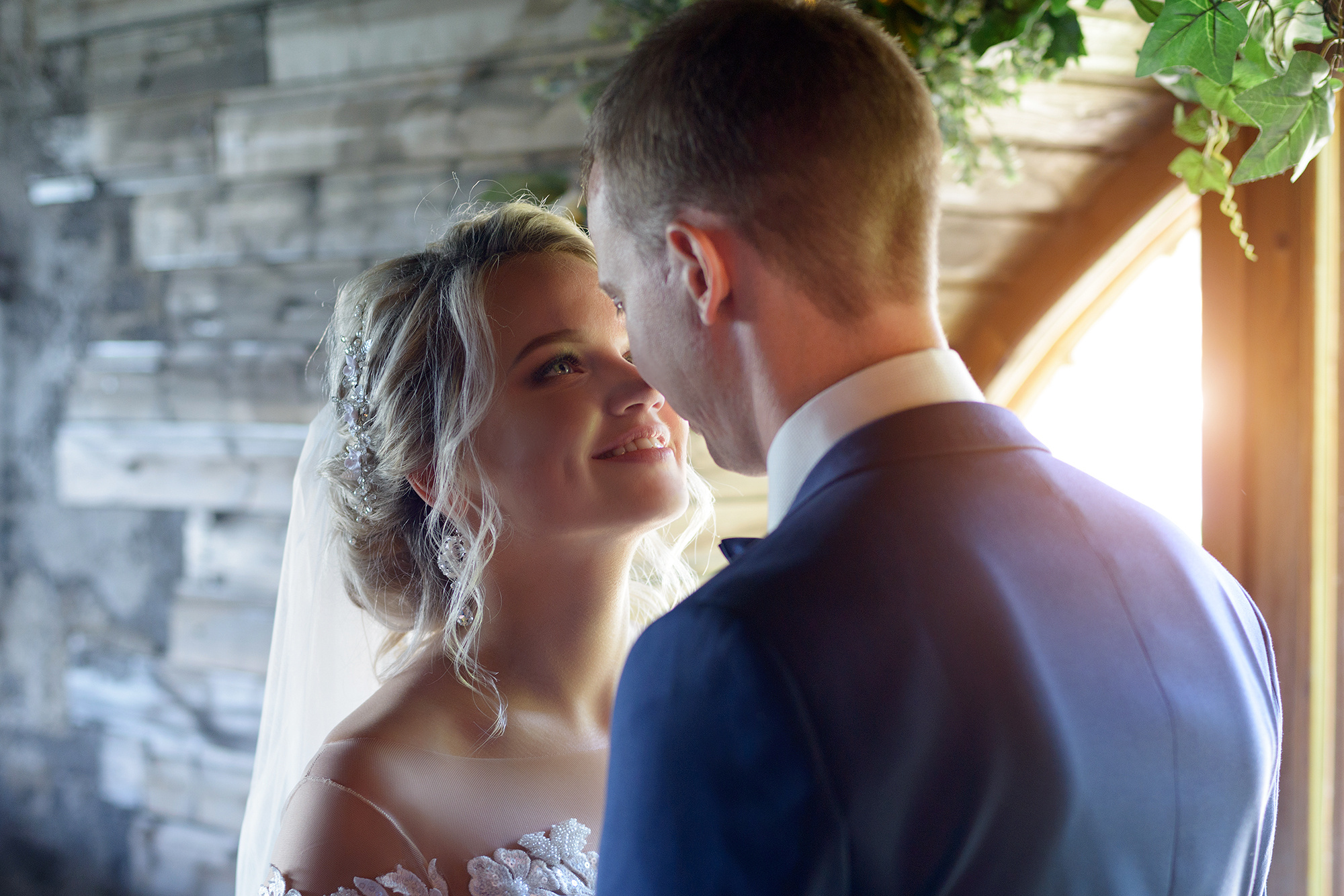 Свадебная фотосессия в фотостудии Мансарда